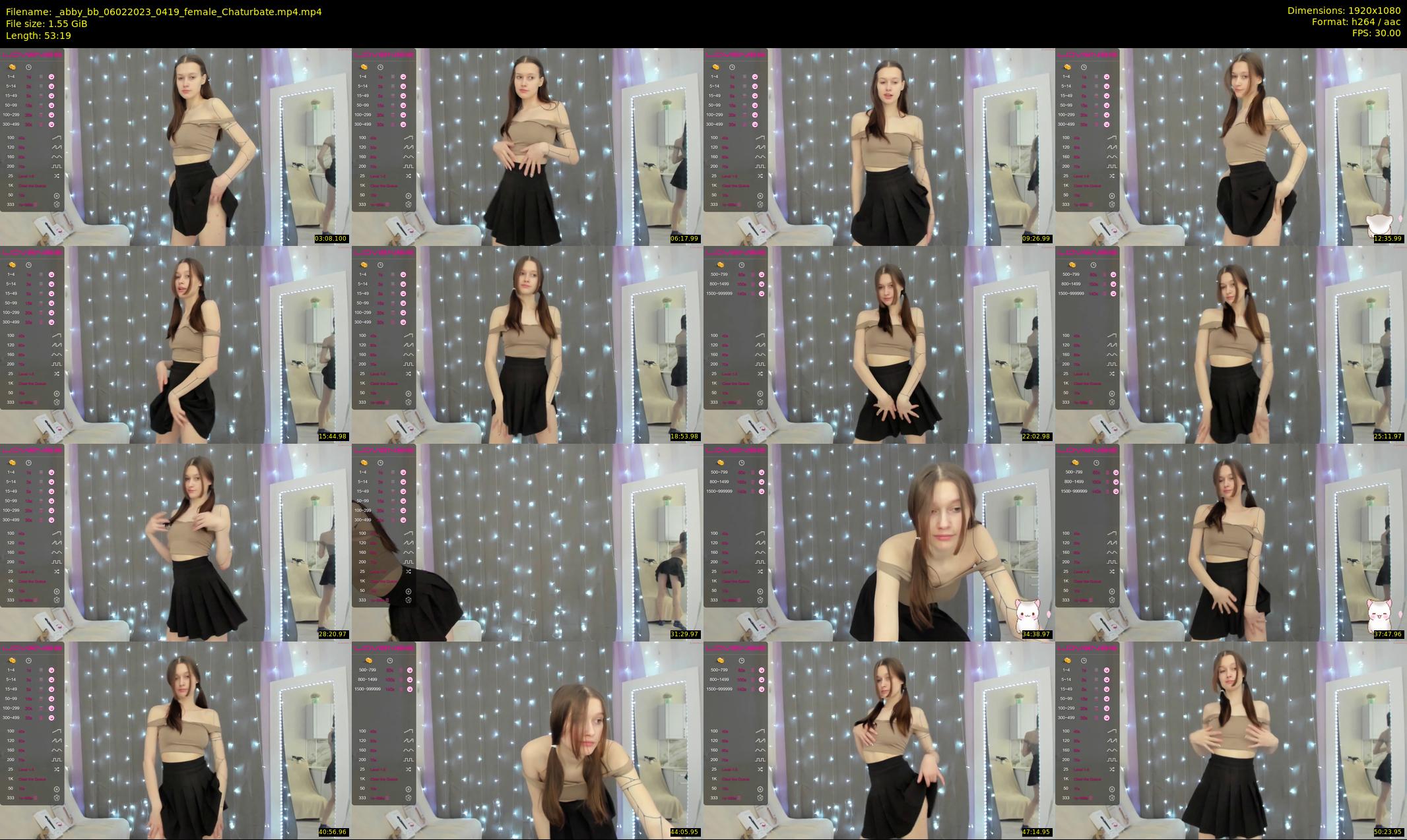 _abby_bb — 54 minute Chaturbate female cam show recording, 1080p, Feb 6, 2023