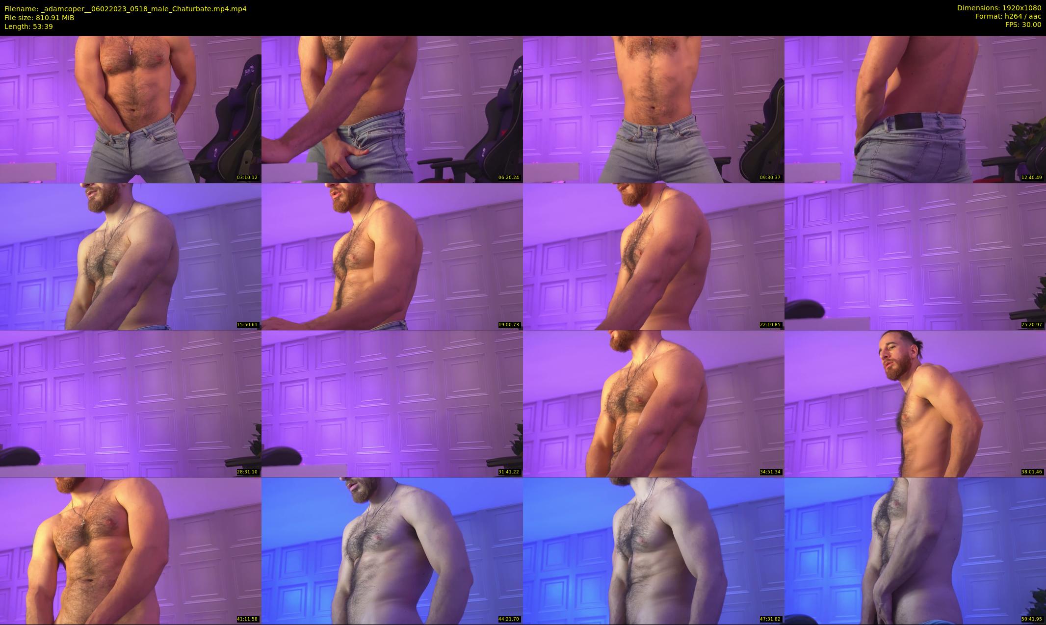 _adamcoper_ — 54 minute Chaturbate male cam show recording, 1080p, Feb 6, 2023