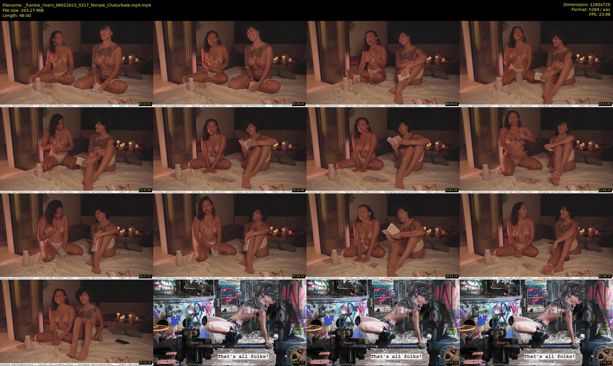 _frankie_rivers — 46 minute Chaturbate female cam show recording, 720p, Feb 6, 2023