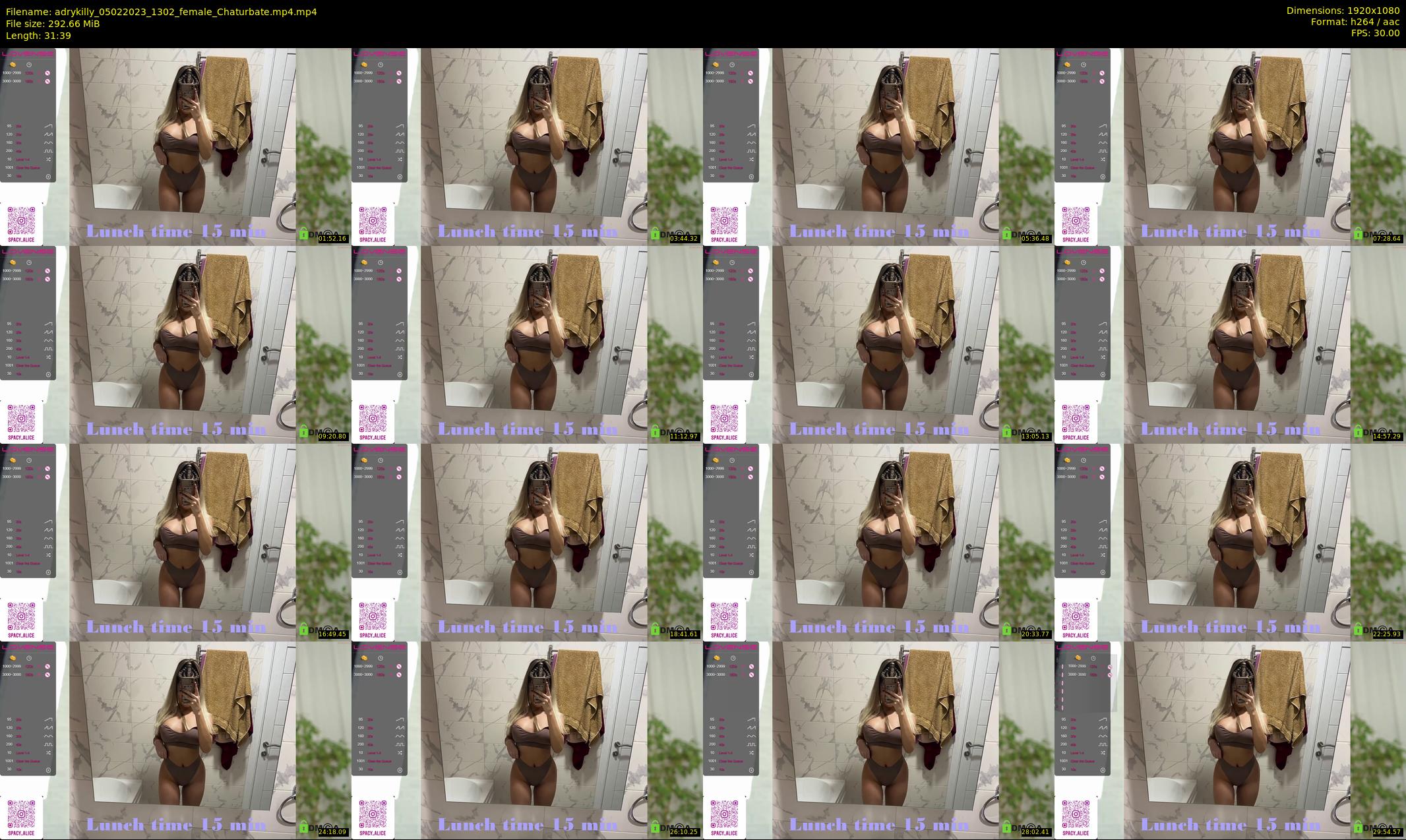 adrykilly — 32 minute Chaturbate female cam show recording, 1080p, Feb 5, 2023