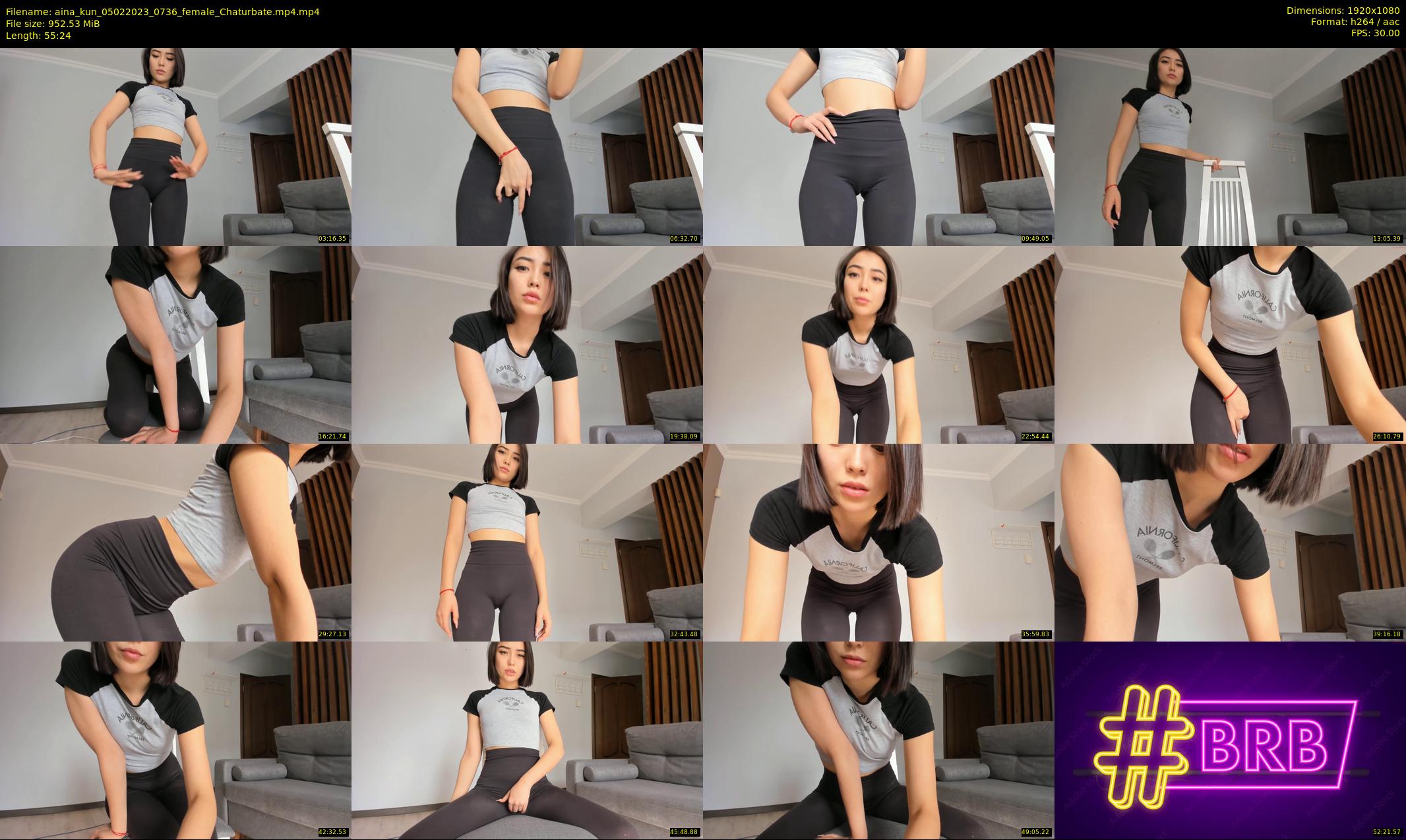 aina_kun — 56 minute Chaturbate female cam show recording, 1080p, Feb 5, 2023