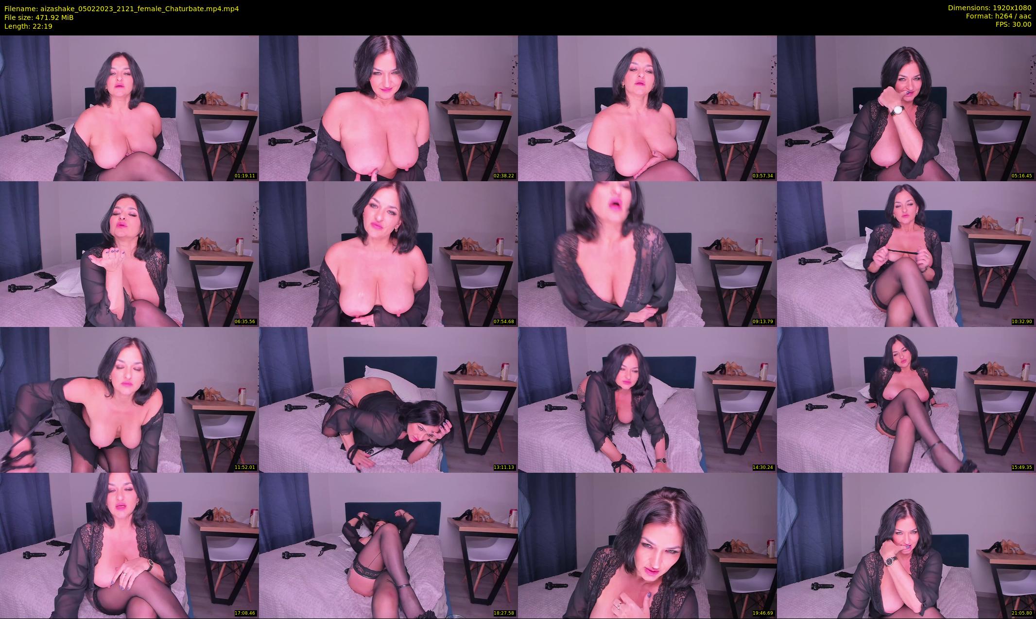 aizashake — 23 minute Chaturbate female cam show recording, 1080p, Feb 5, 2023