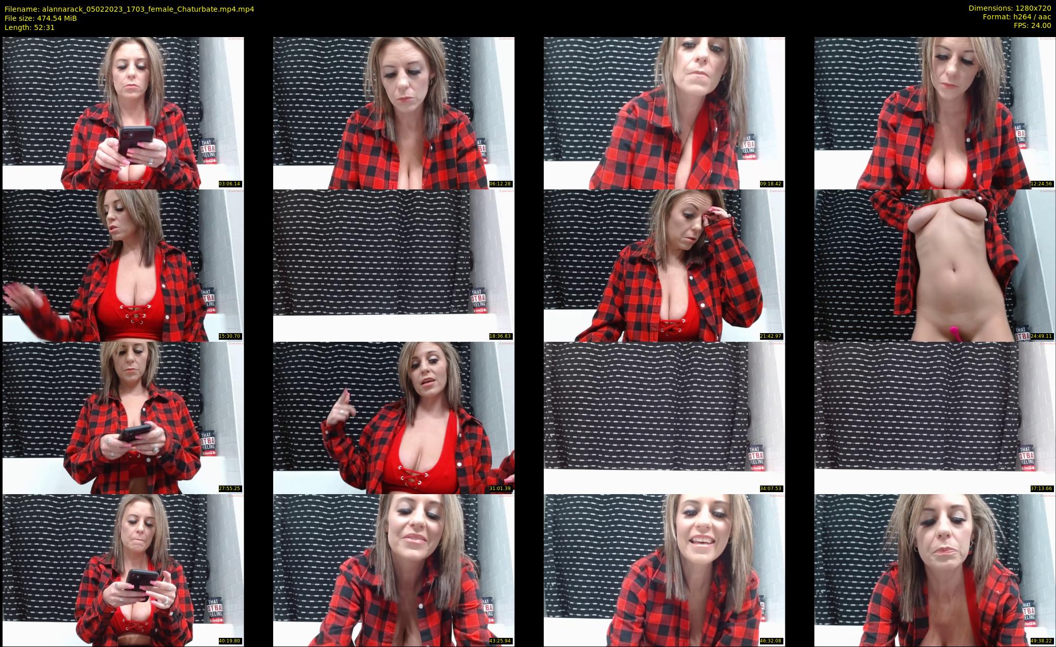 alannarack — 53 minute Chaturbate female cam show recording, 720p, Feb 5, 2023