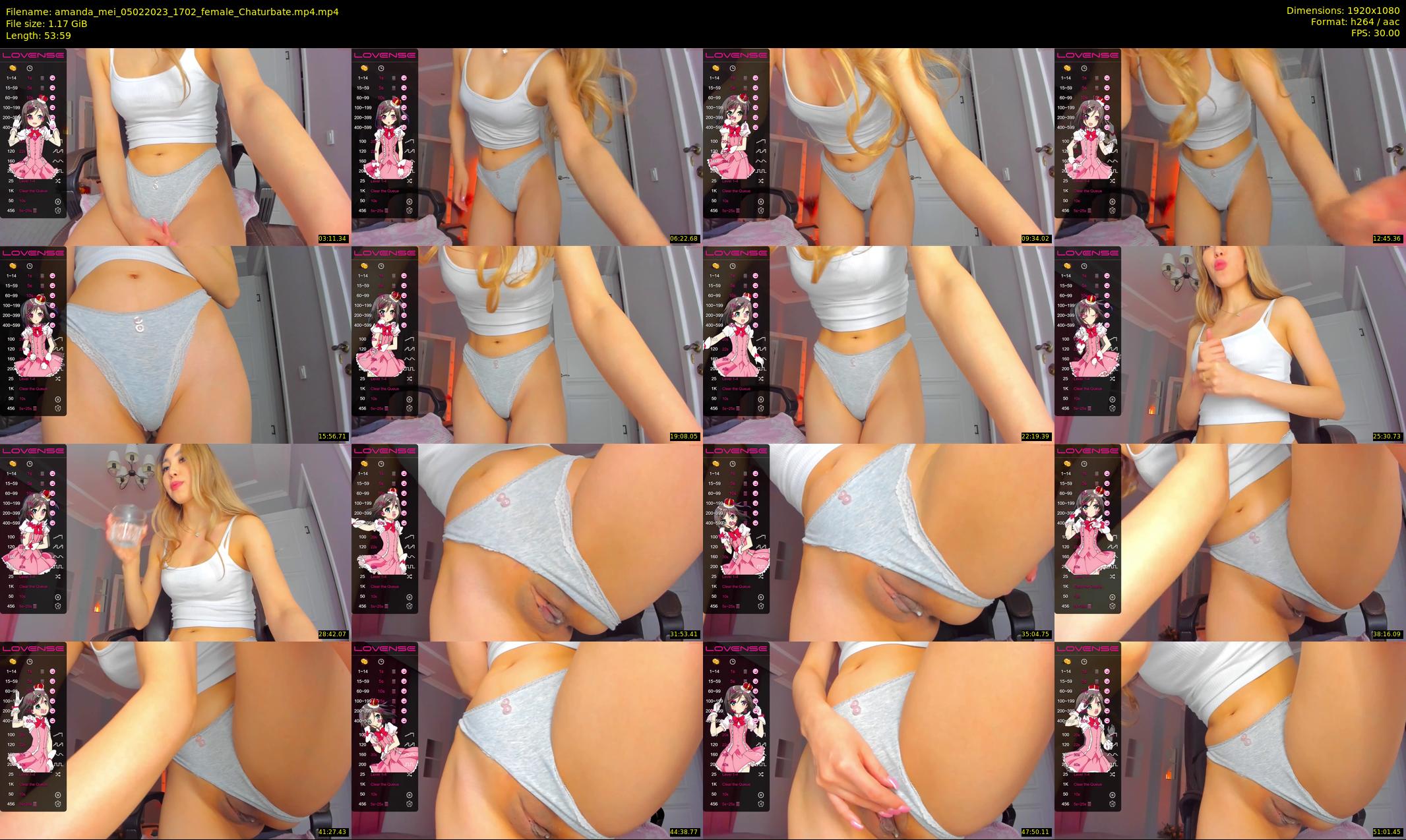 amanda_mei — 54 minute Chaturbate female cam show recording, 1080p, Feb 5, 2023