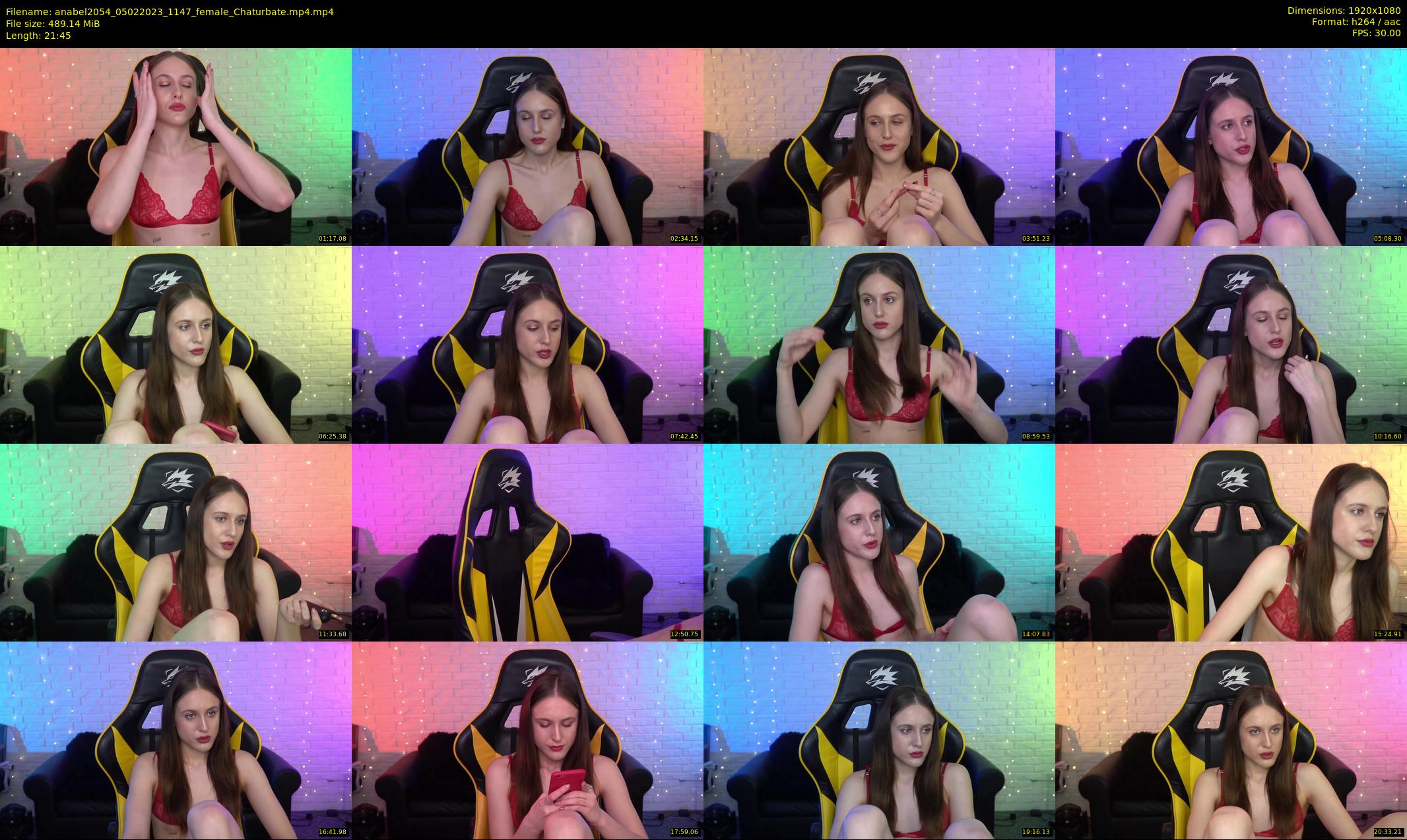 anabel2054 — 22 minute Chaturbate female cam show recording, 1080p, Feb 5, 2023