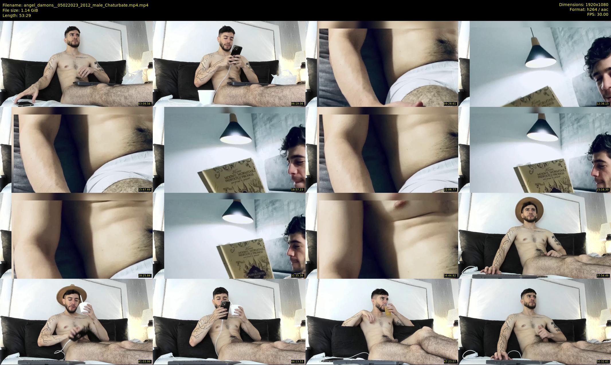 angel_damons_ — 54 minute Chaturbate male cam show recording, 1080p, Feb 5, 2023