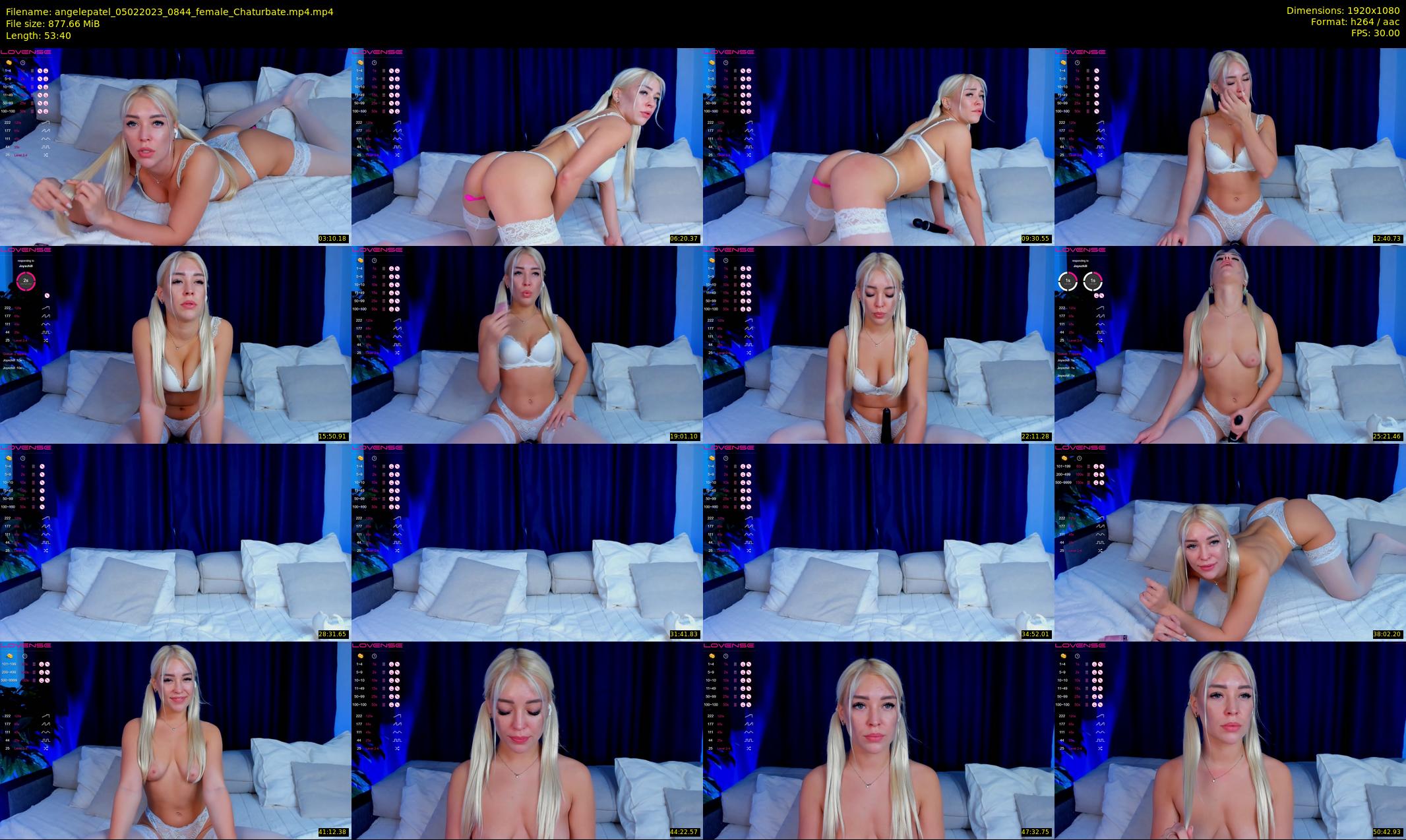 angelepatel — 54 minute Chaturbate female cam show recording, 1080p, Feb 5, 2023