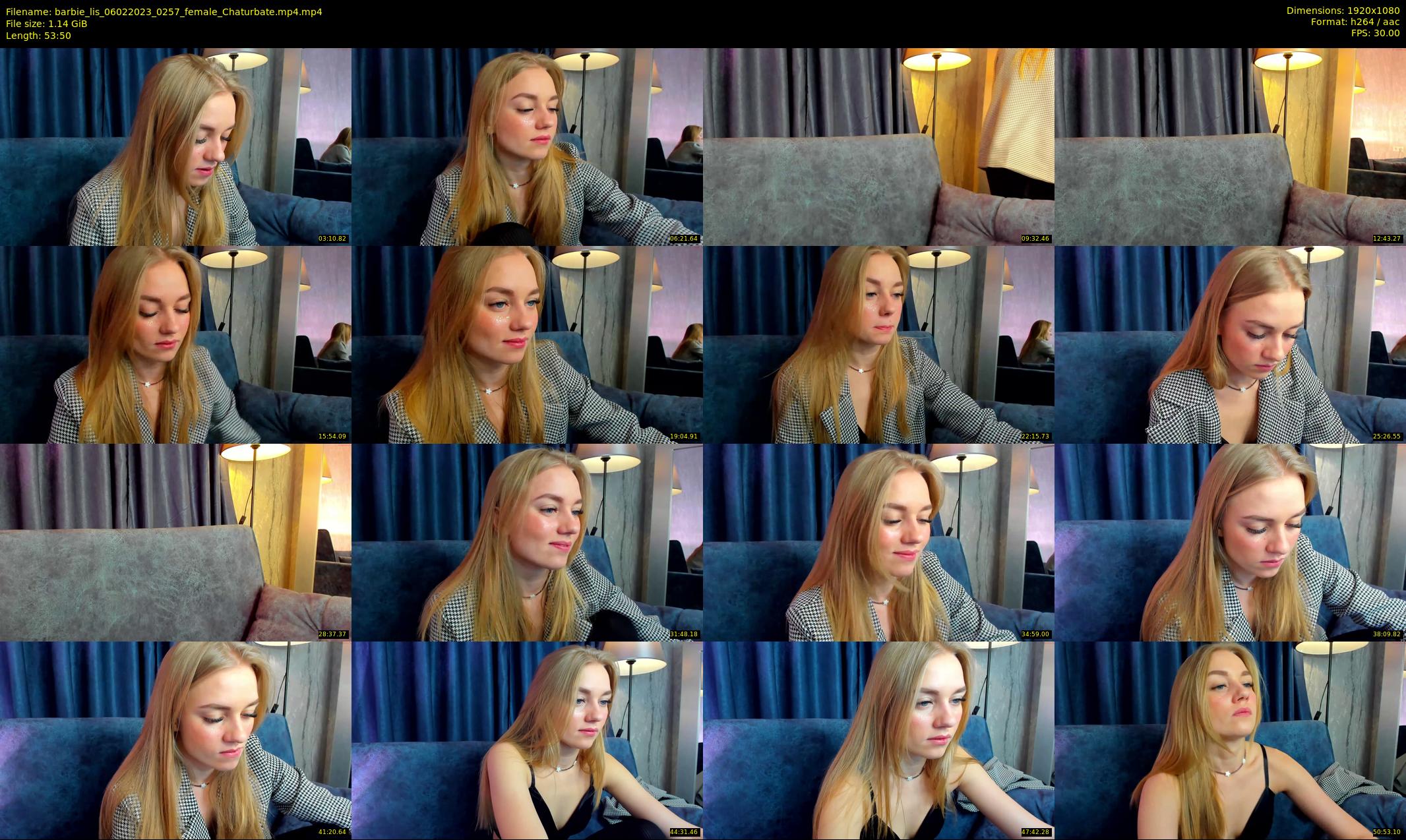 barbie_lis — 54 minute Chaturbate female cam show recording, 1080p, Feb 6, 2023