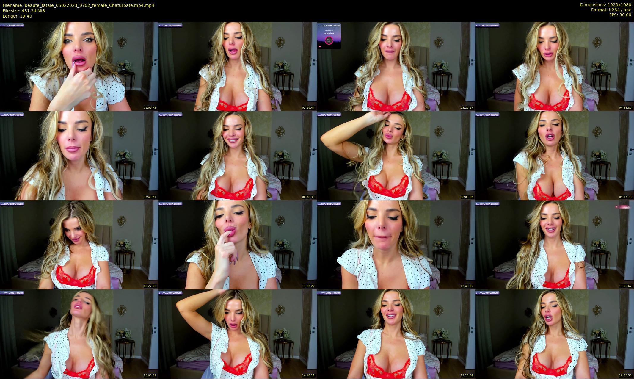beaute_fatale — 20 minute Chaturbate female cam show recording, 1080p, Feb 5, 2023