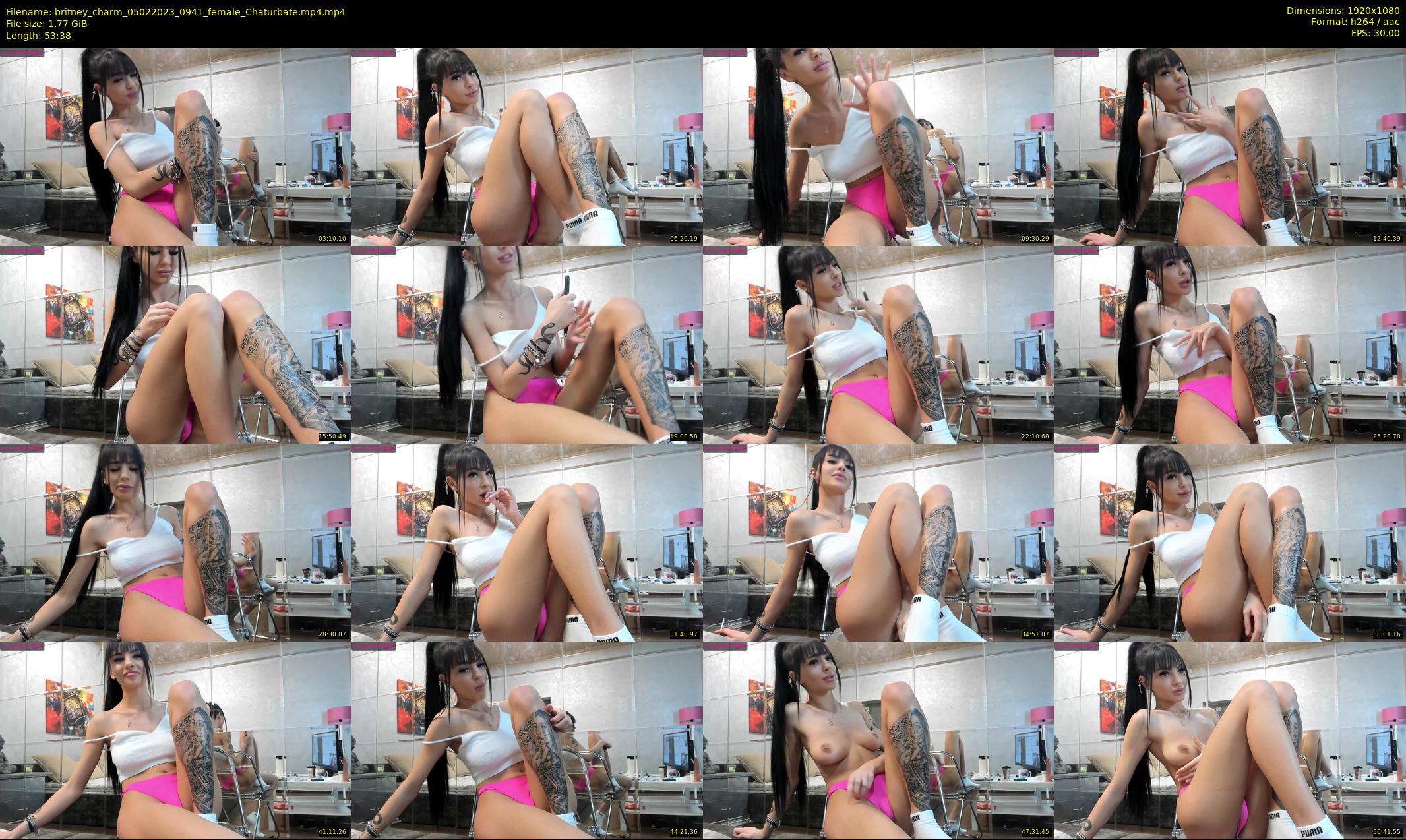britney_charm — 54 minute Chaturbate female cam show recording, 1080p, Feb 5, 2023
