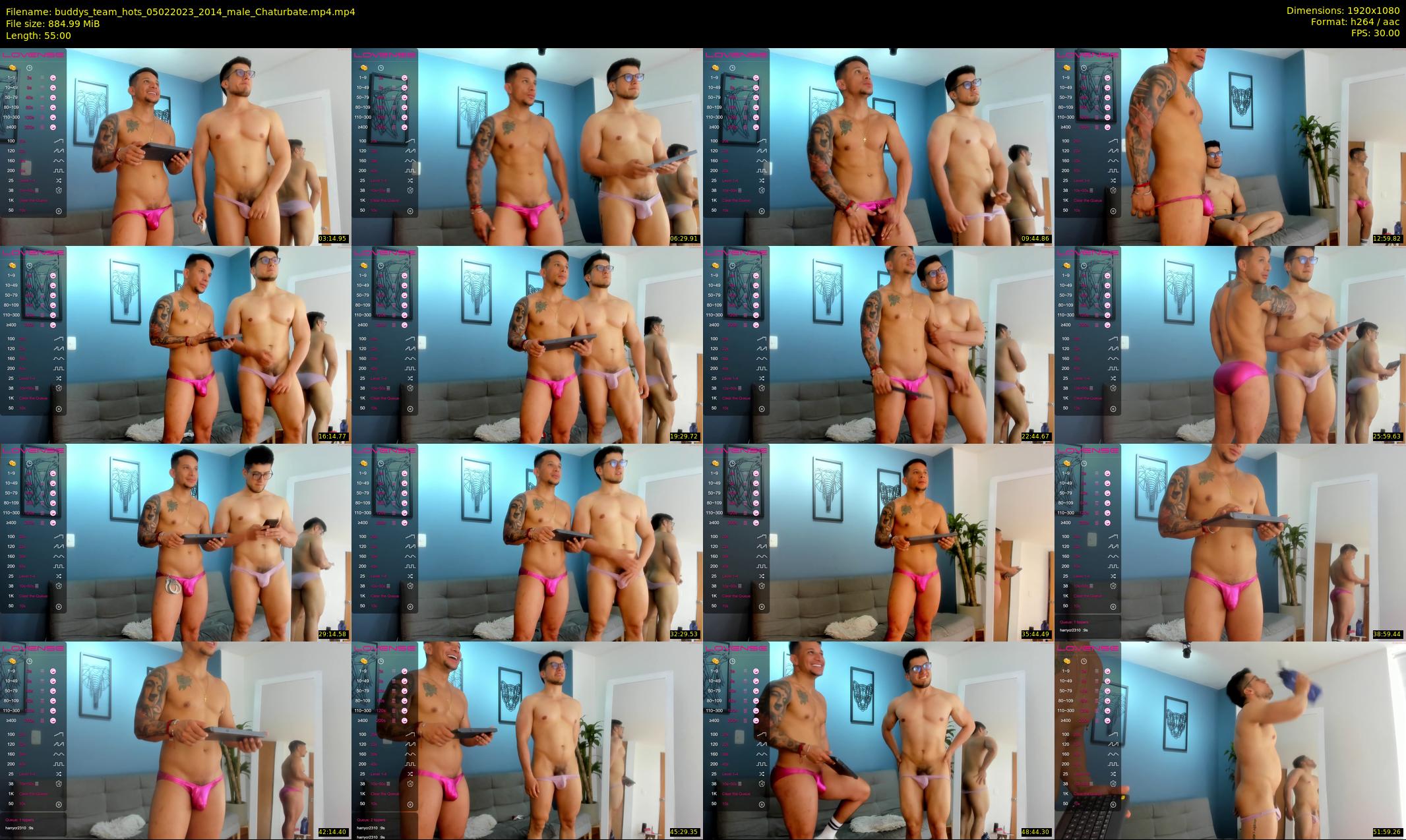 buddys_team_hots — 55 minute Chaturbate couple cam show recording, 1080p, Feb 5, 2023