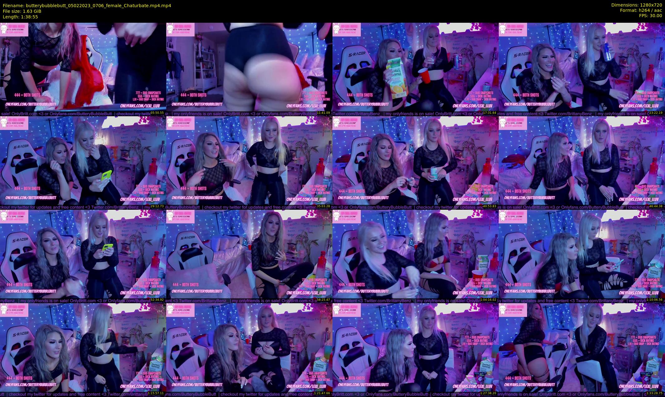 butterybubblebutt — 99 minute Chaturbate couple cam show recording, 720p, Feb 5, 2023