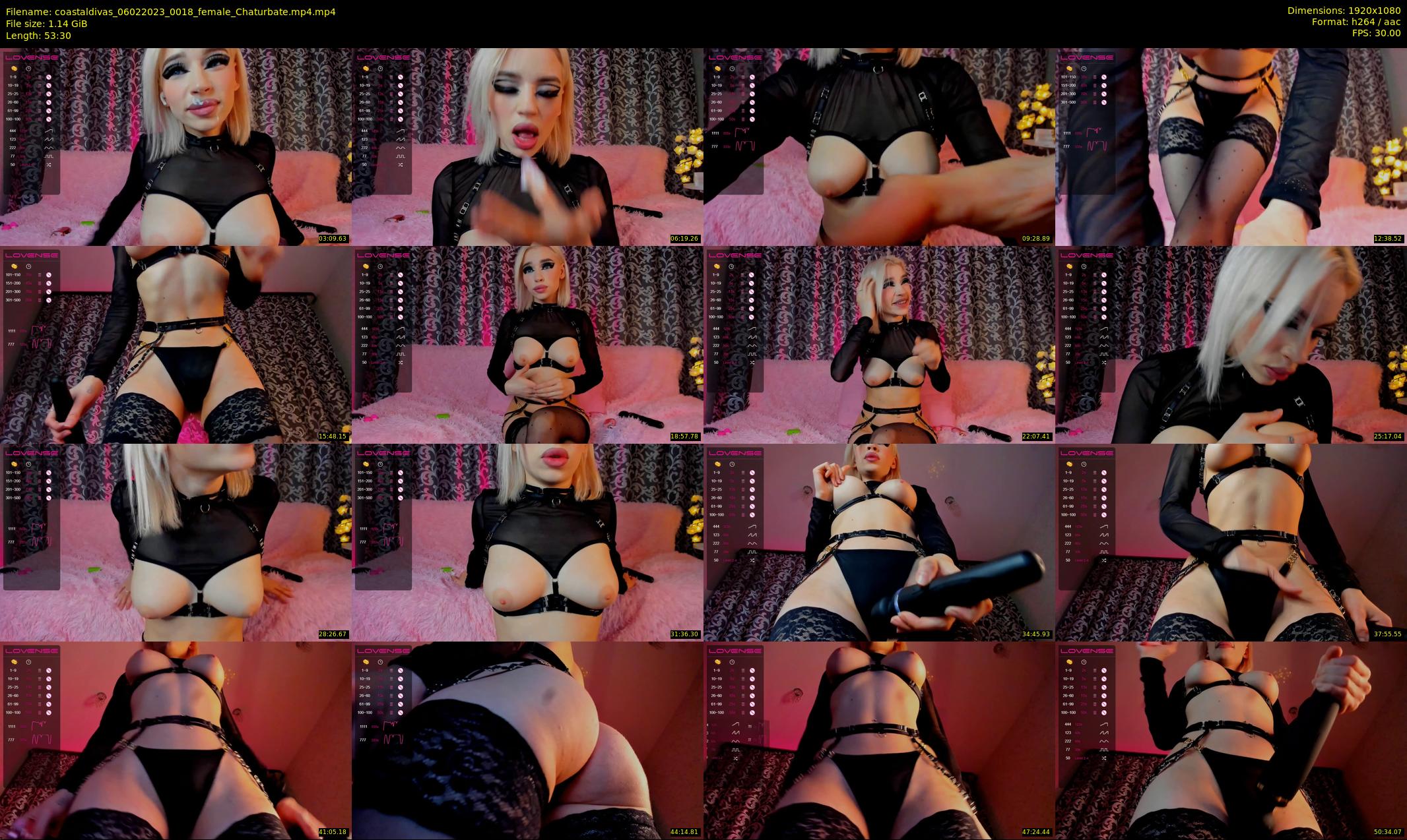 coastaldivas — 54 minute Chaturbate female cam show recording, 1080p, Feb 6, 2023