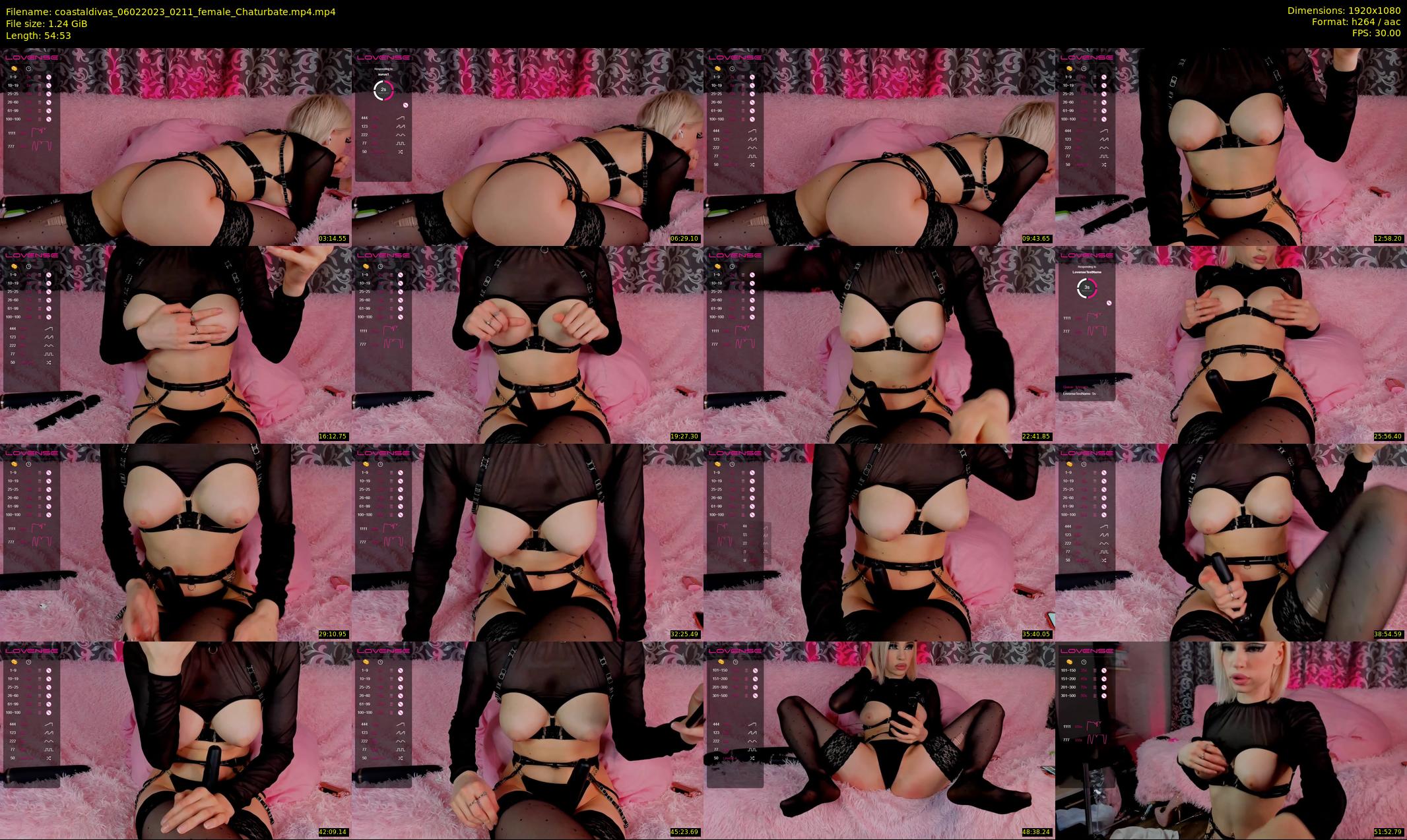 coastaldivas — 55 minute Chaturbate female cam show recording, 1080p, Feb 6, 2023