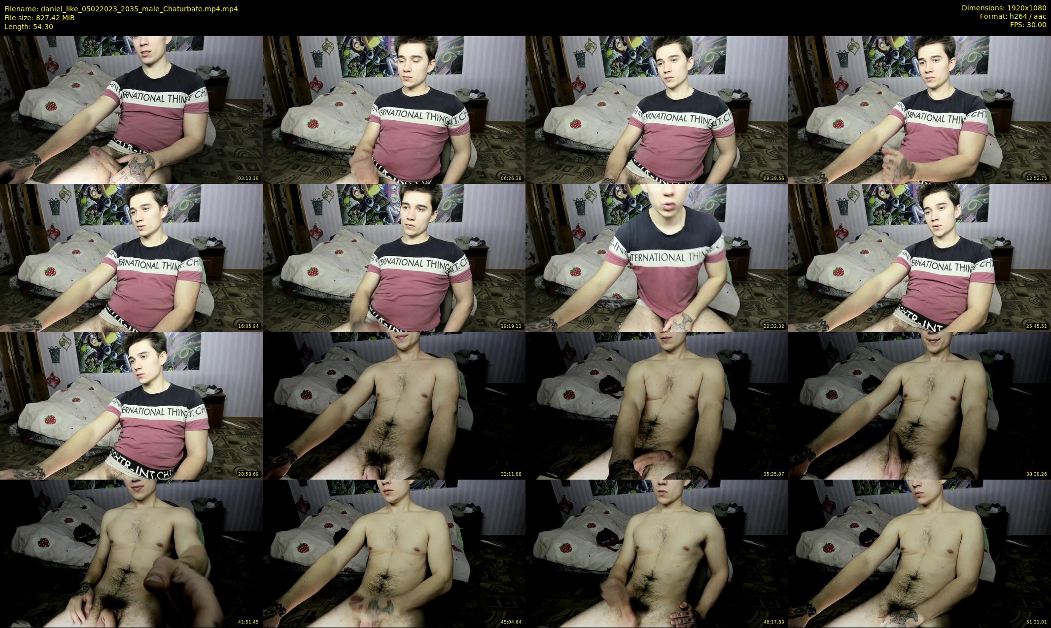 daniel_like — 55 minute Chaturbate male cam show recording, 1080p, Feb 5, 2023