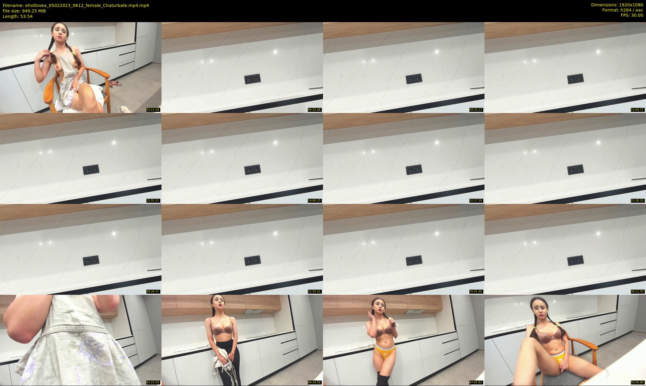 ehotlovea — 54 minute Chaturbate female cam show recording, 1080p, Feb 5, 2023