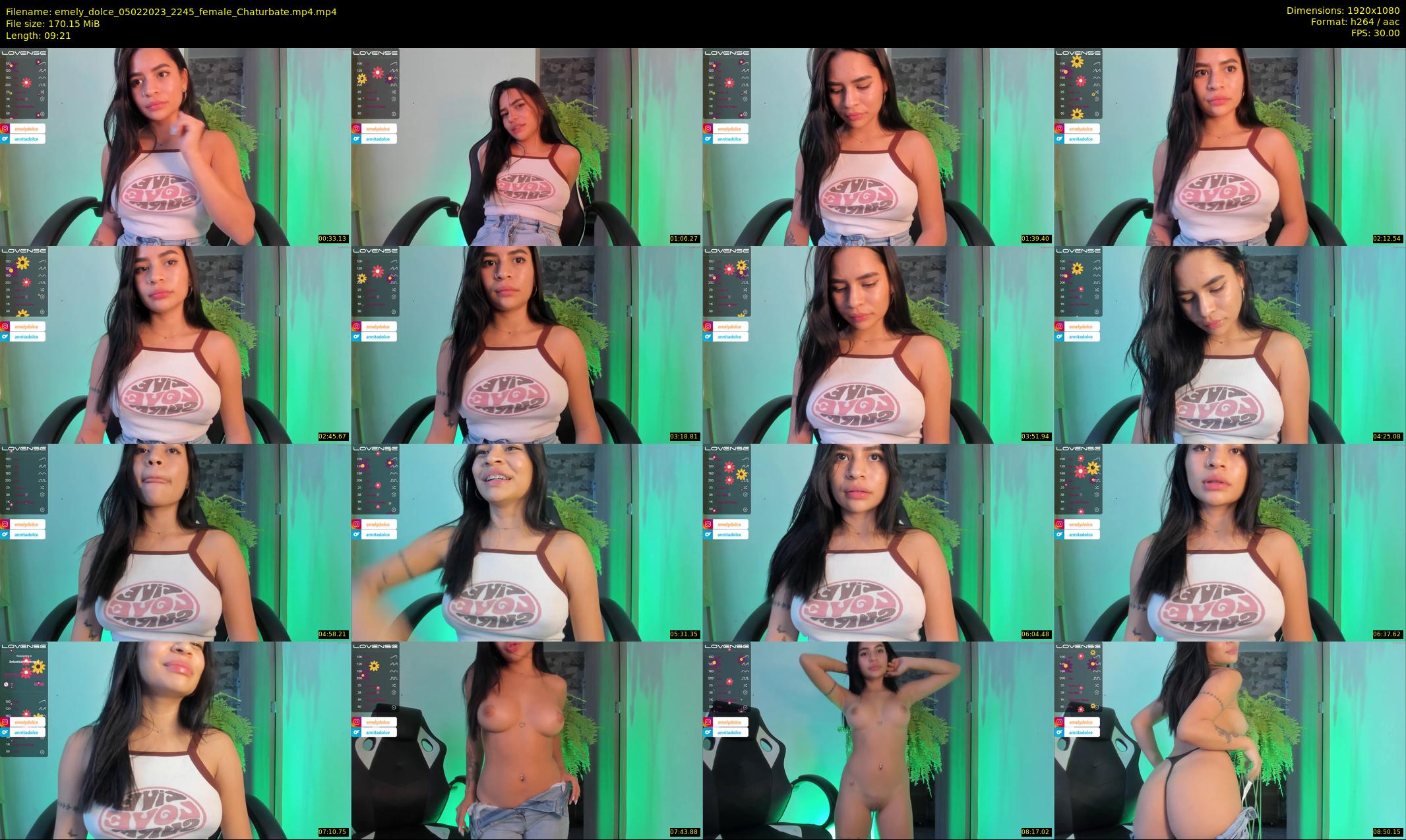 emely_dolce — 10 minute Chaturbate female cam show recording, 1080p, Feb 5, 2023