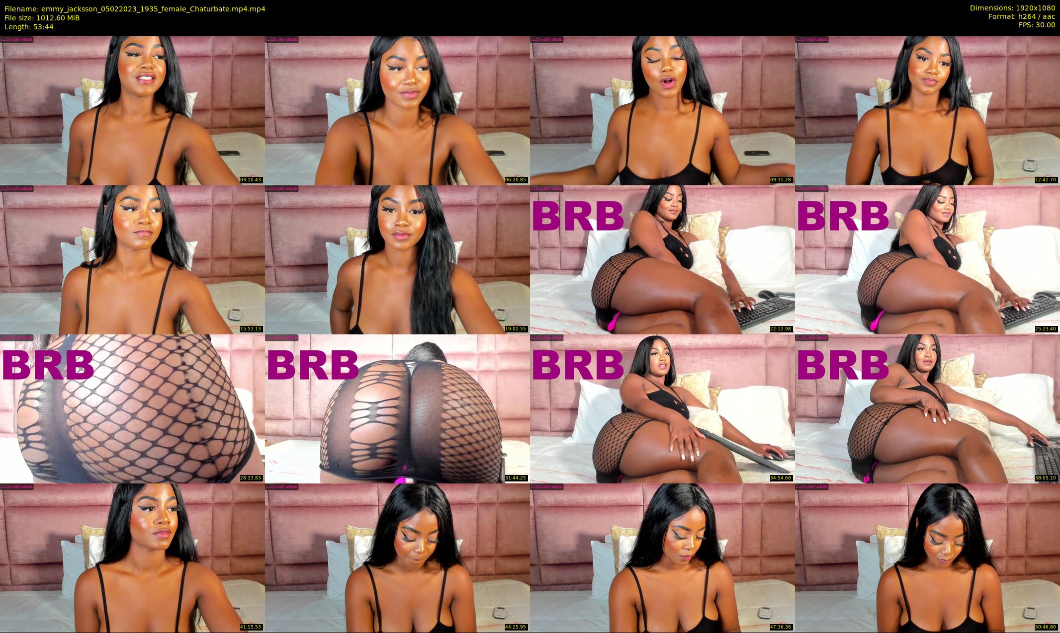 emmy_jacksson — 54 minute Chaturbate female cam show recording, 1080p, Feb 5, 2023