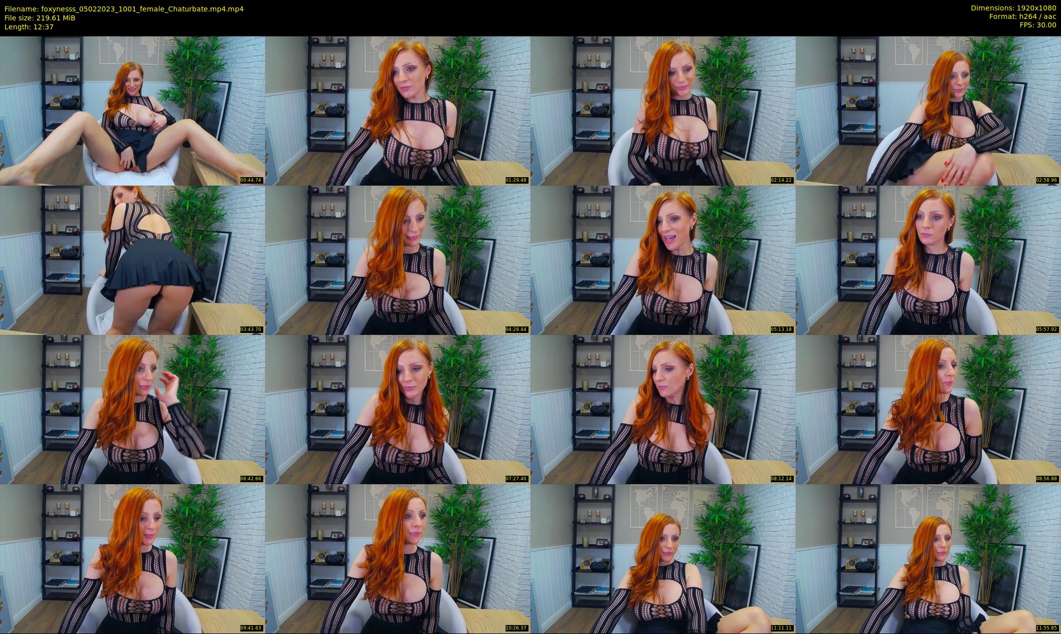foxynesss — 13 minute Chaturbate female cam show recording, 1080p, Feb 5, 2023