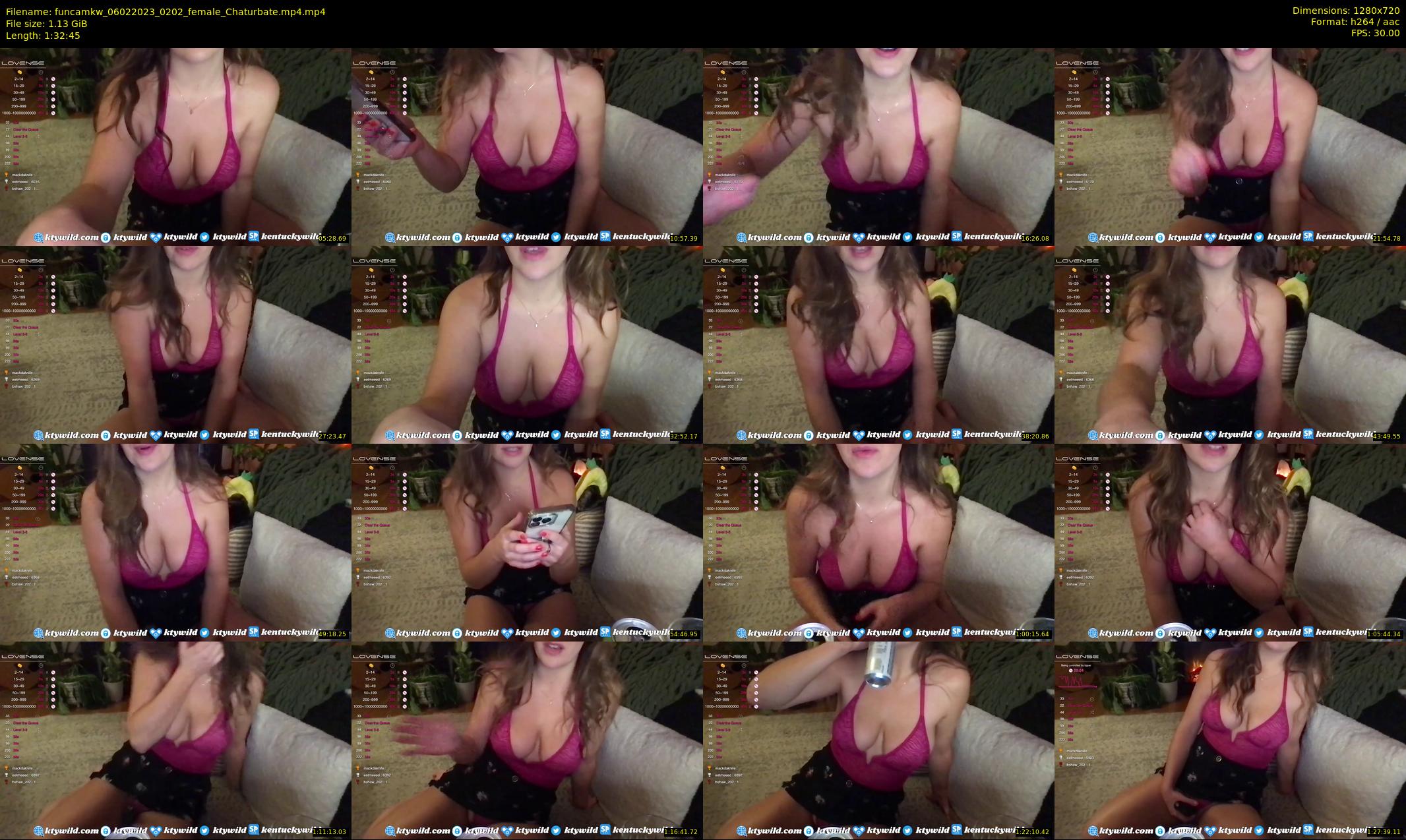 funcamkw — 93 minute Chaturbate female cam show recording, 720p, Feb 6, 2023