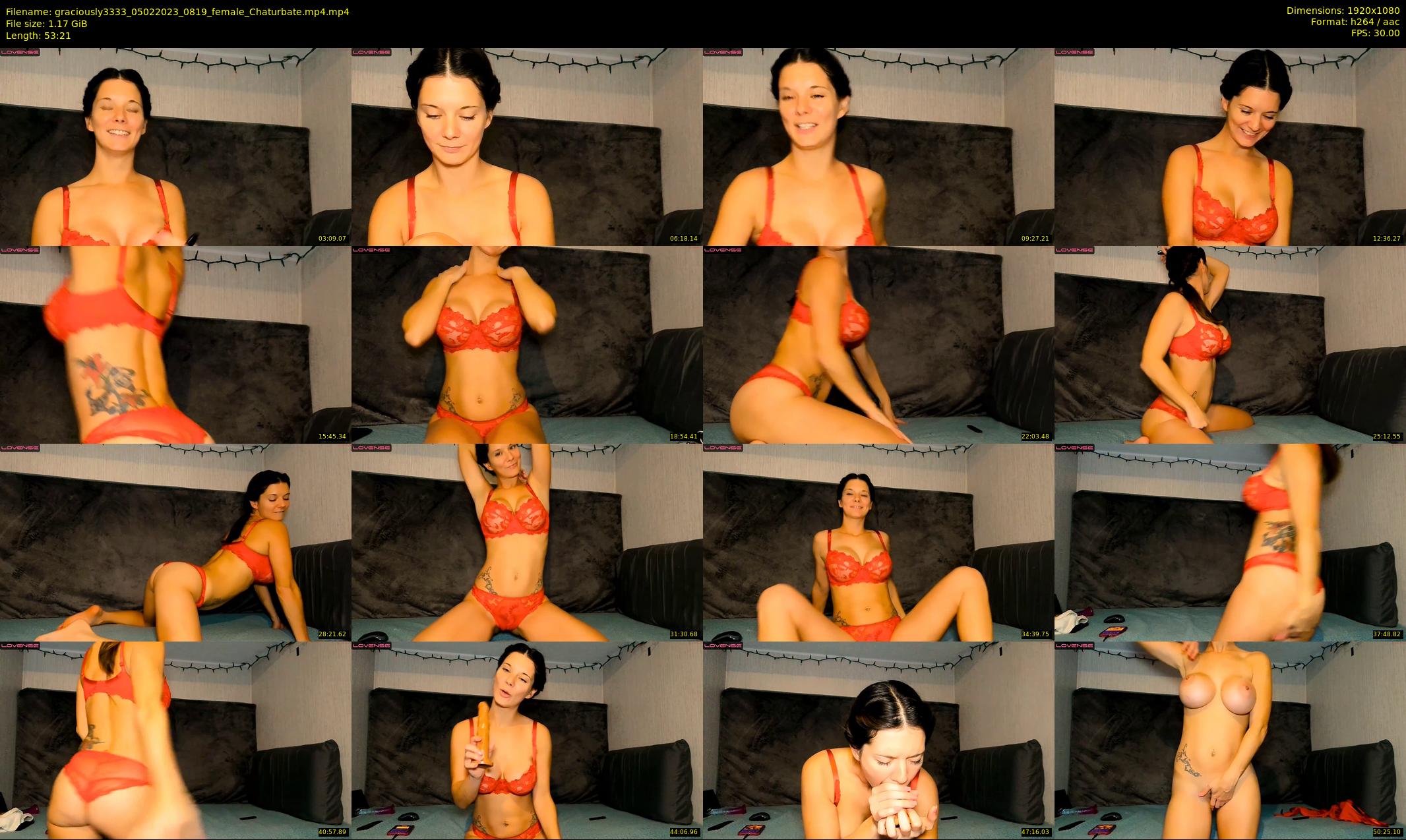 graciously3333 — 54 minute Chaturbate female cam show recording, 1080p, Feb 5, 2023