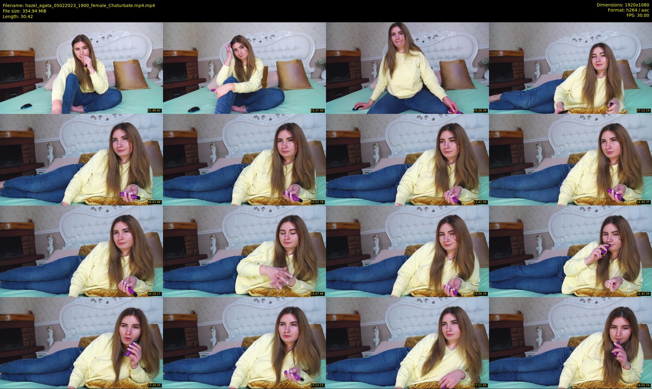 hazel_agata — 31 minute Chaturbate female cam show recording, 1080p, Feb 5, 2023
