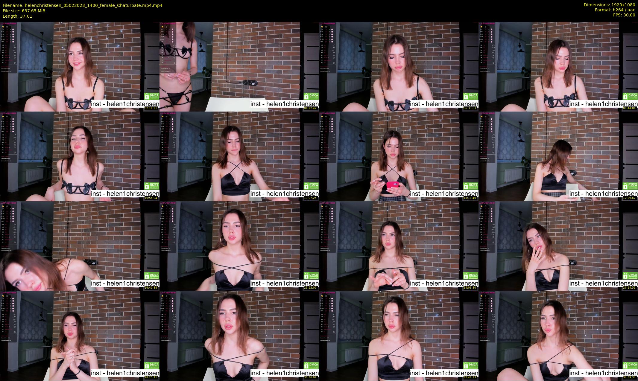 helenchristensen — 38 minute Chaturbate female cam show recording, 1080p, Feb 5, 2023