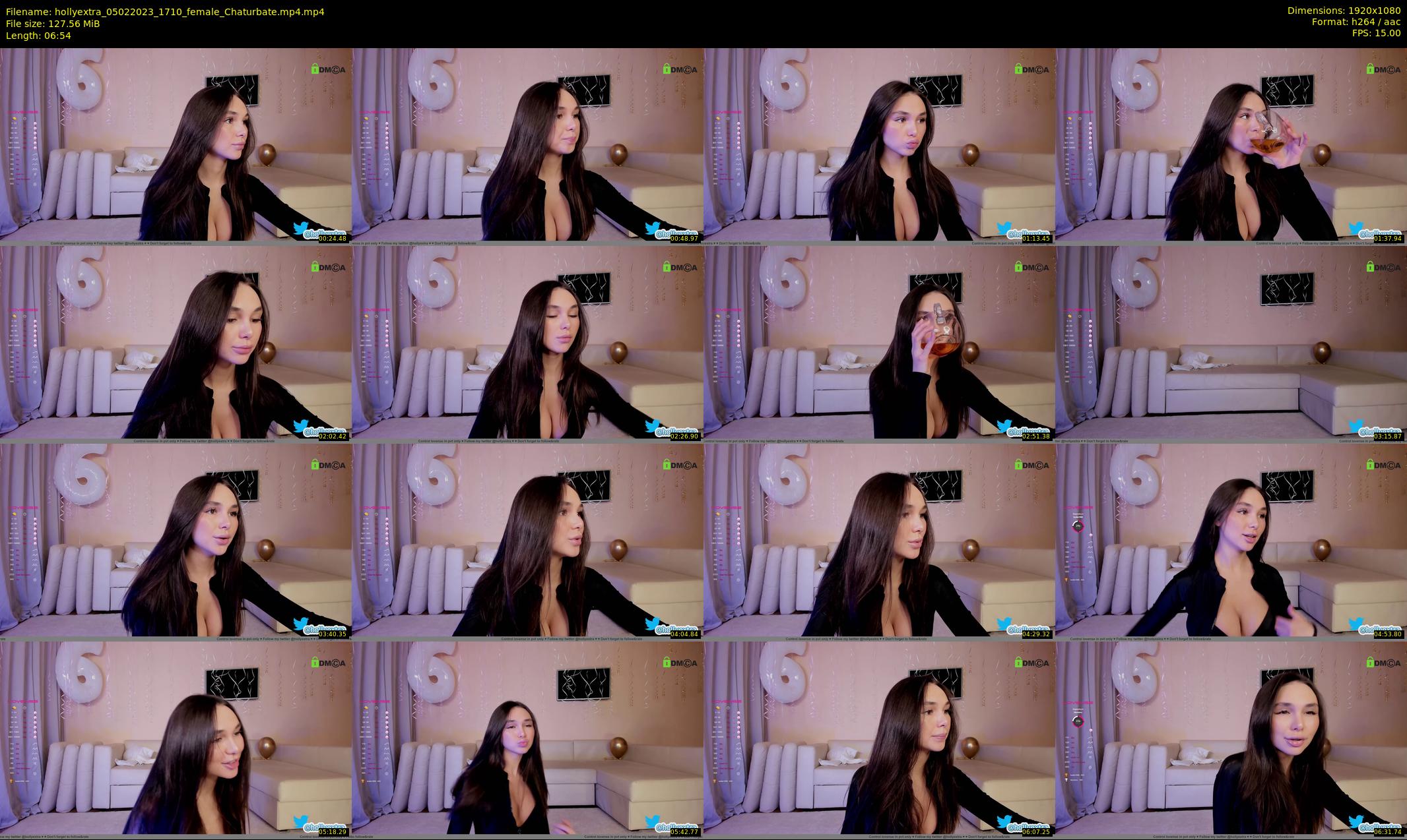 hollyextra — 7 minute Chaturbate female cam show recording, 1080p, Feb 5, 2023
