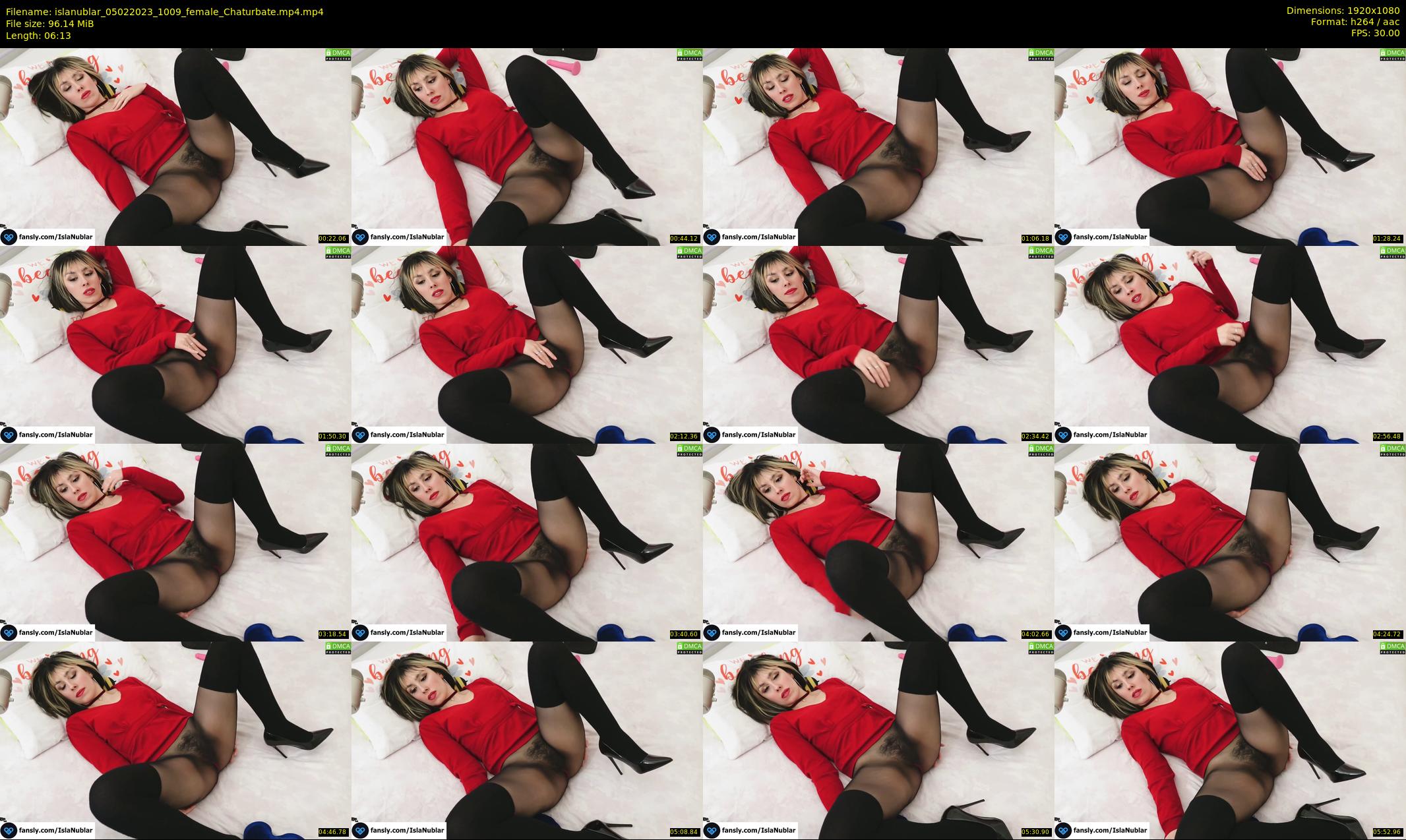islanublar — 7 minute Chaturbate female cam show recording, 1080p, Feb 5, 2023