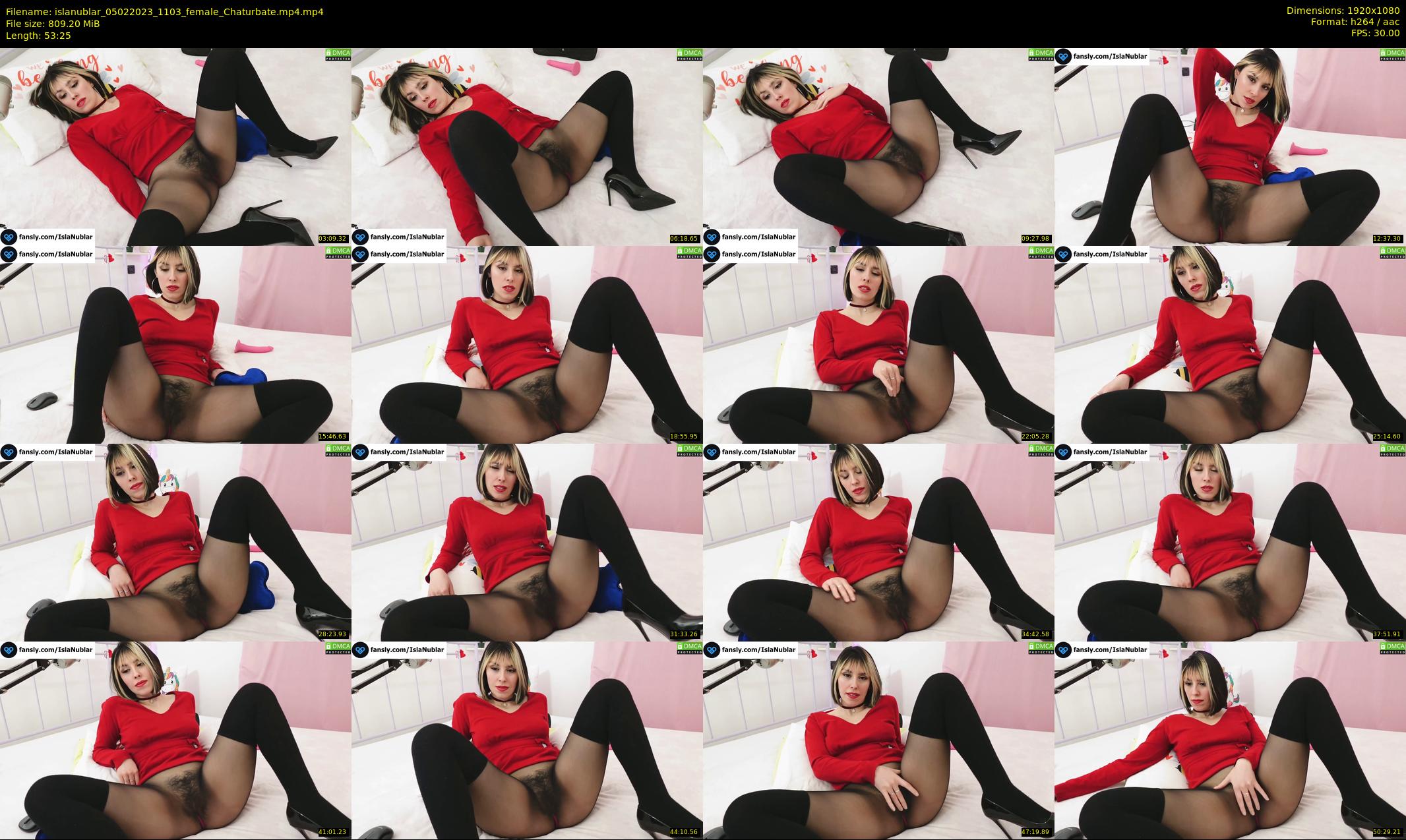 islanublar — 54 minute Chaturbate female cam show recording, 1080p, Feb 5, 2023
