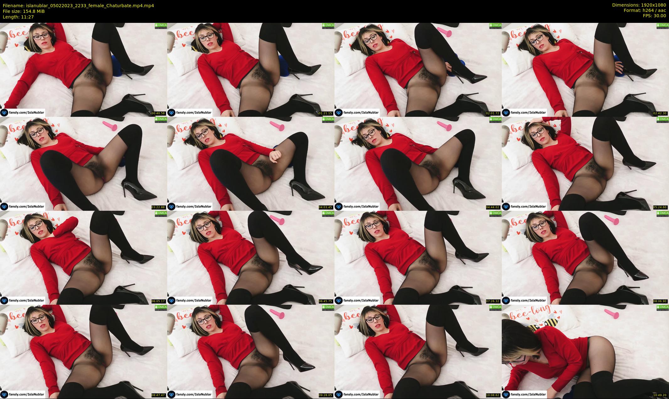 islanublar — 12 minute Chaturbate female cam show recording, 1080p, Feb 5, 2023