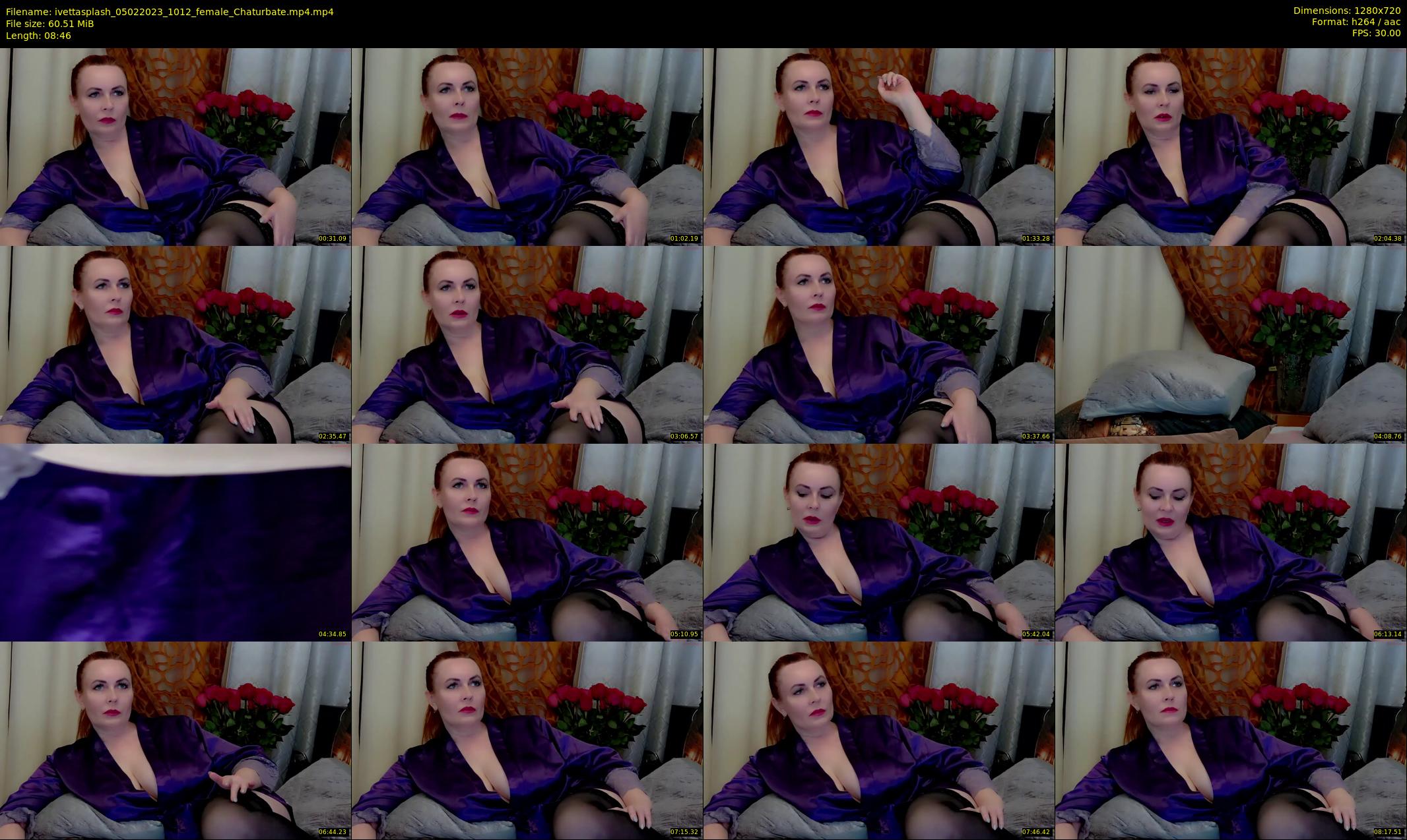 ivettasplash — 9 minute Chaturbate female cam show recording, 720p, Feb 5, 2023