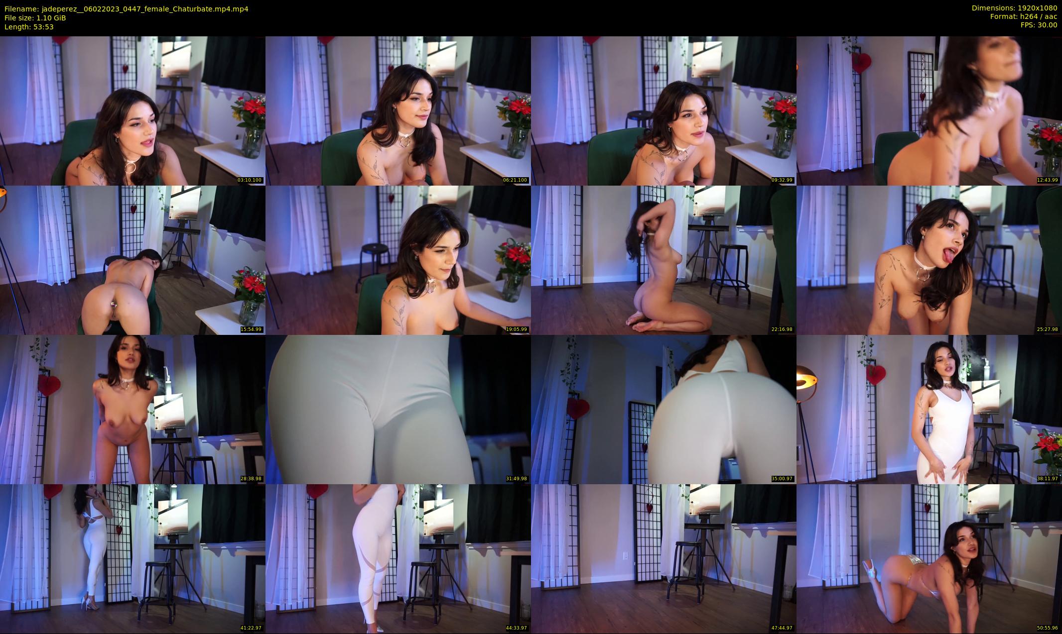 jadeperez_ — 54 minute Chaturbate female cam show recording, 1080p, Feb 6, 2023