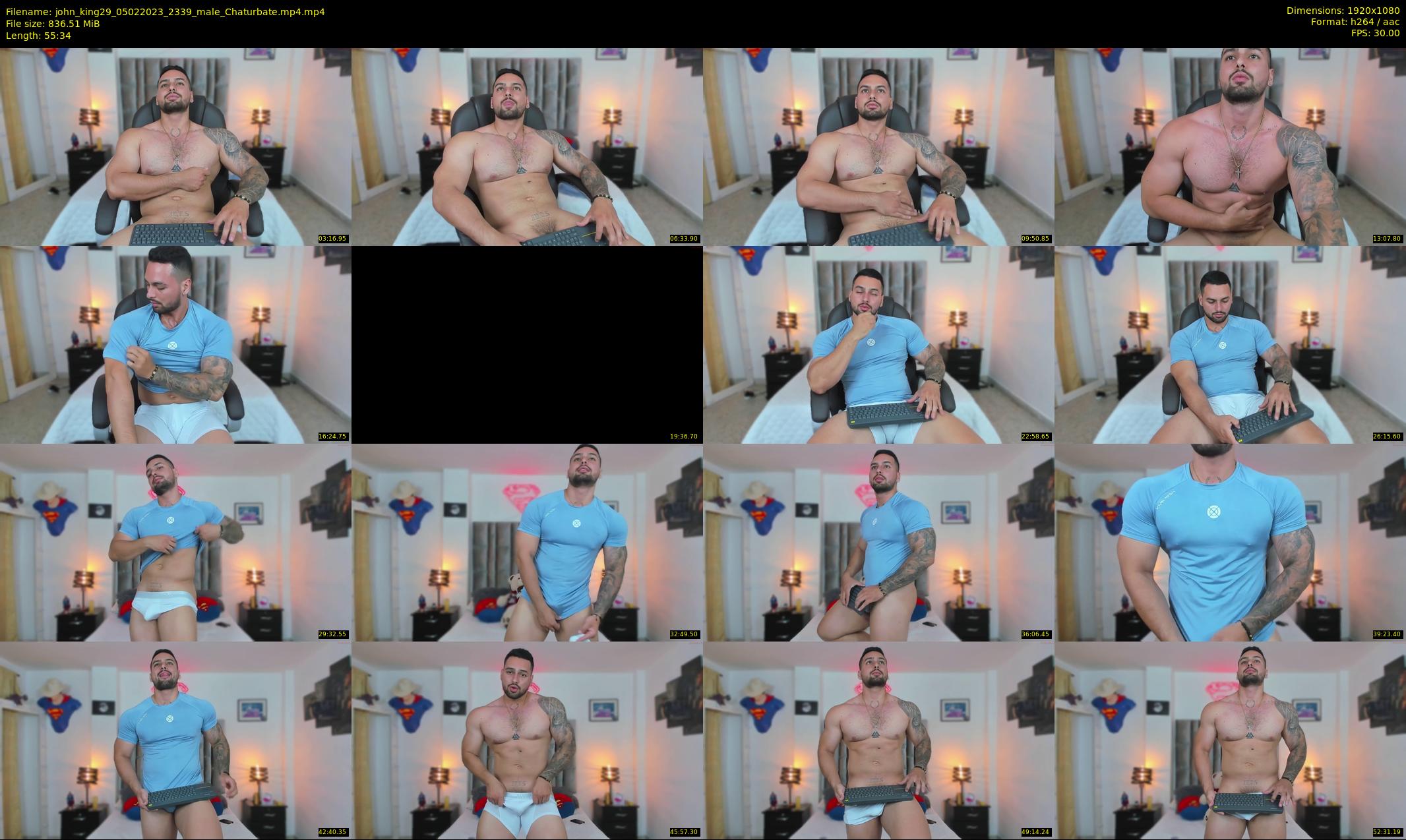 john_king29 — 56 minute Chaturbate male cam show recording, 1080p, Feb 5, 2023