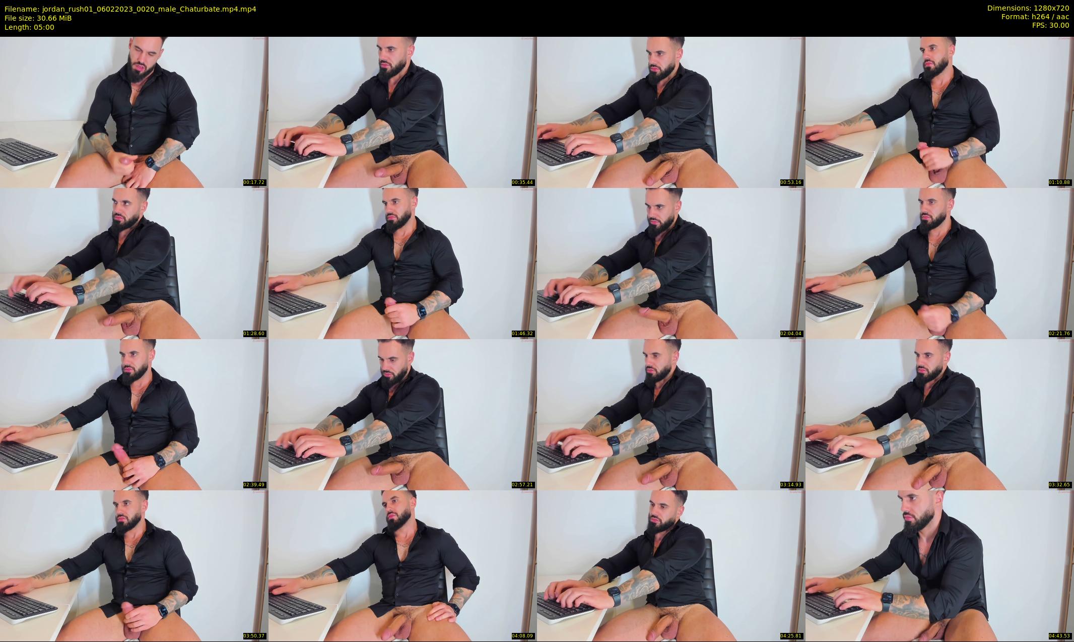 jordan_rush01 — 5 minute Chaturbate male cam show recording, 720p, Feb 6, 2023
