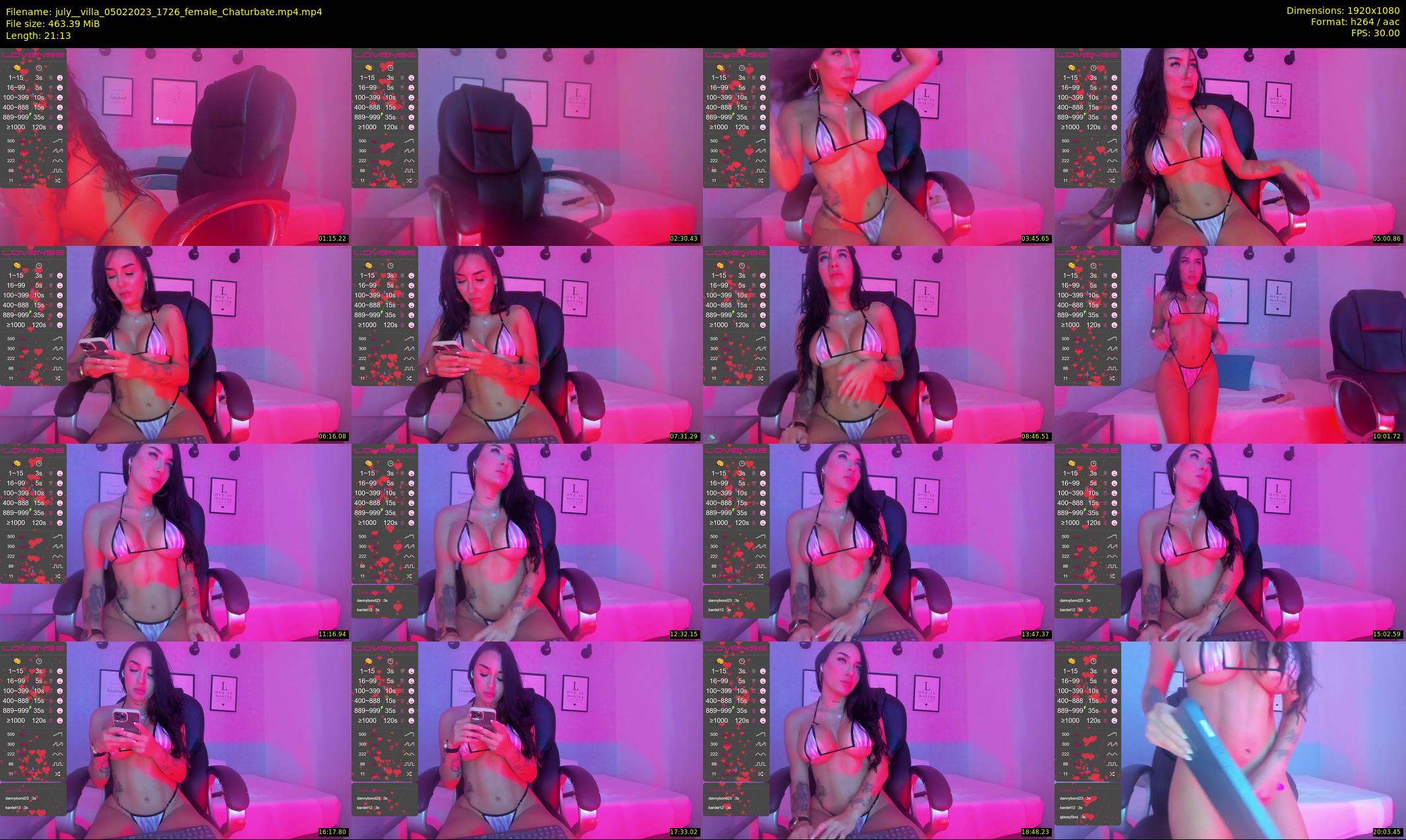 july__villa — 22 minute Chaturbate female cam show recording, 1080p, Feb 5, 2023