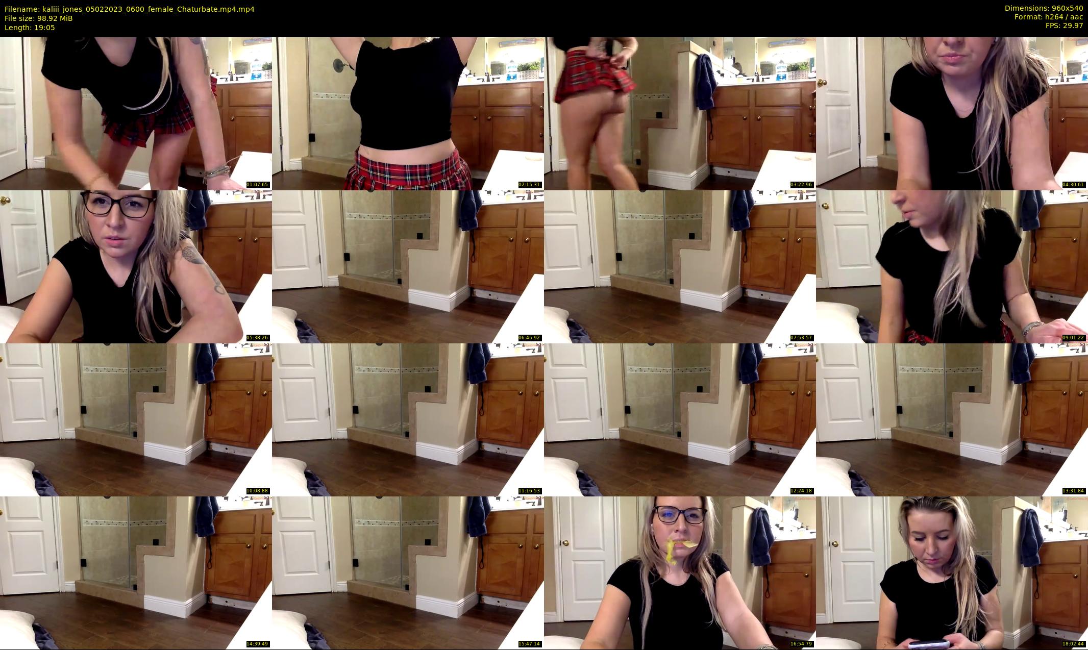 kaliii_jones — 20 minute Chaturbate female cam show recording, 480p, Feb 5, 2023