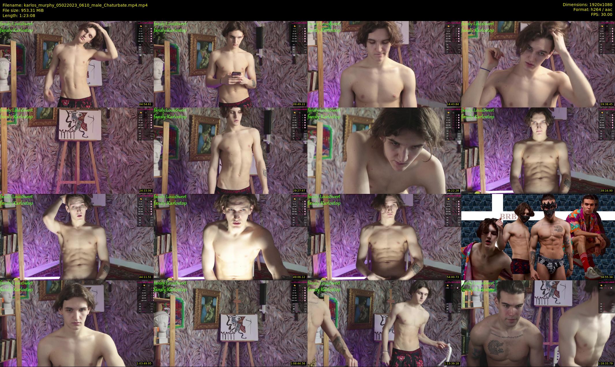 karlos_murphy — 84 minute Chaturbate male cam show recording, 1080p, Feb 5, 2023