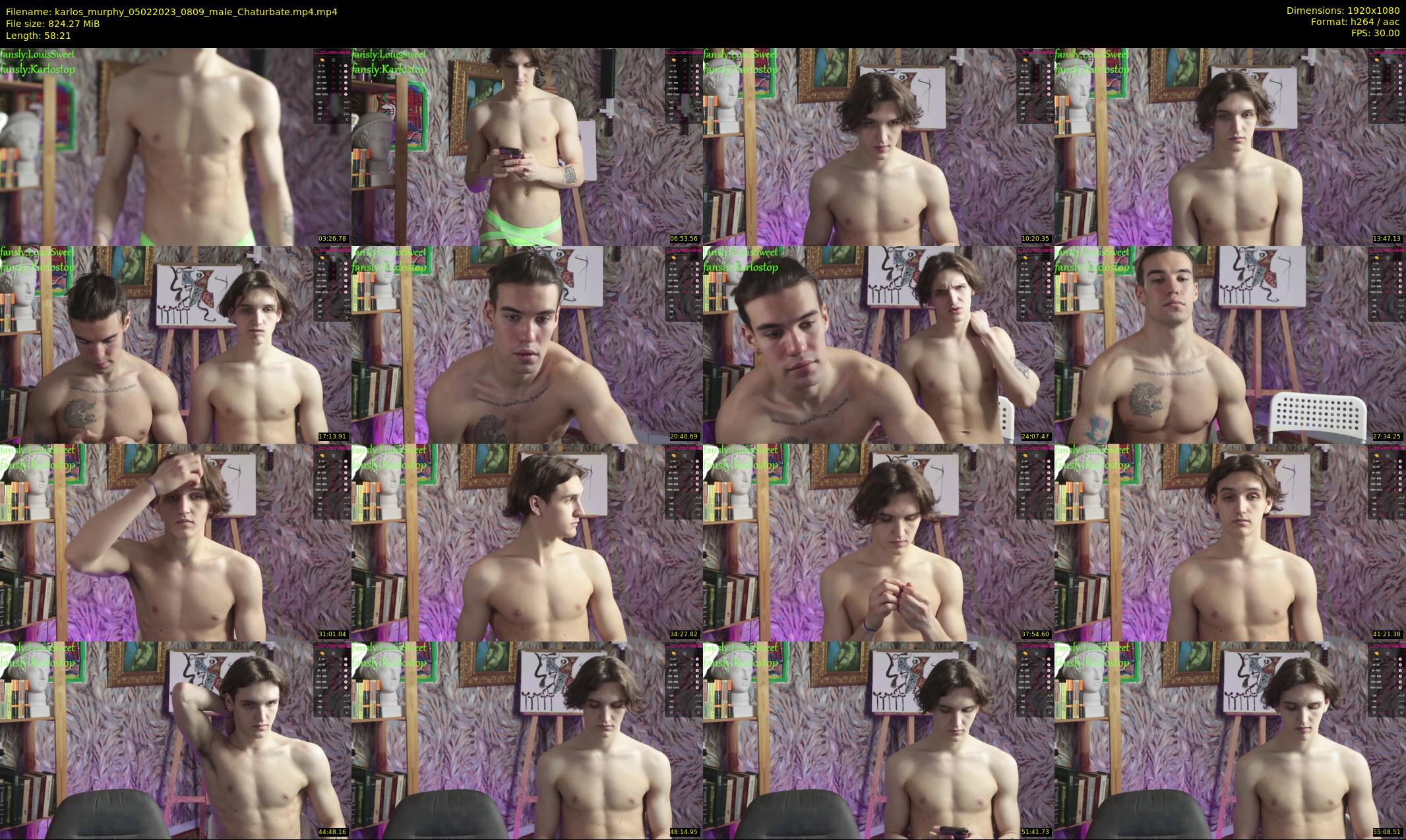 karlos_murphy — 59 minute Chaturbate male cam show recording, 1080p, Feb 5, 2023