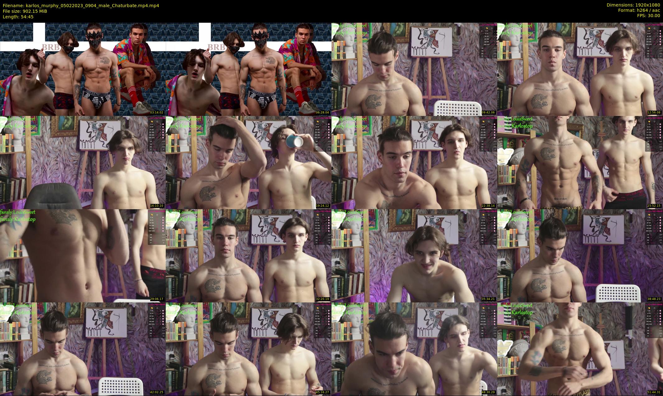 karlos_murphy — 55 minute Chaturbate male cam show recording, 1080p, Feb 5, 2023