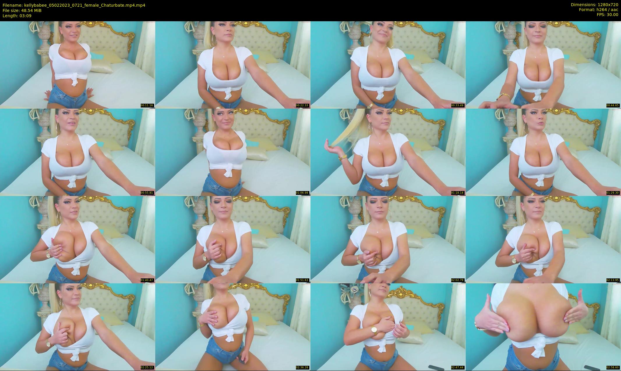 kellybabee — 4 minute Chaturbate female cam show recording, 720p, Feb 5, 2023