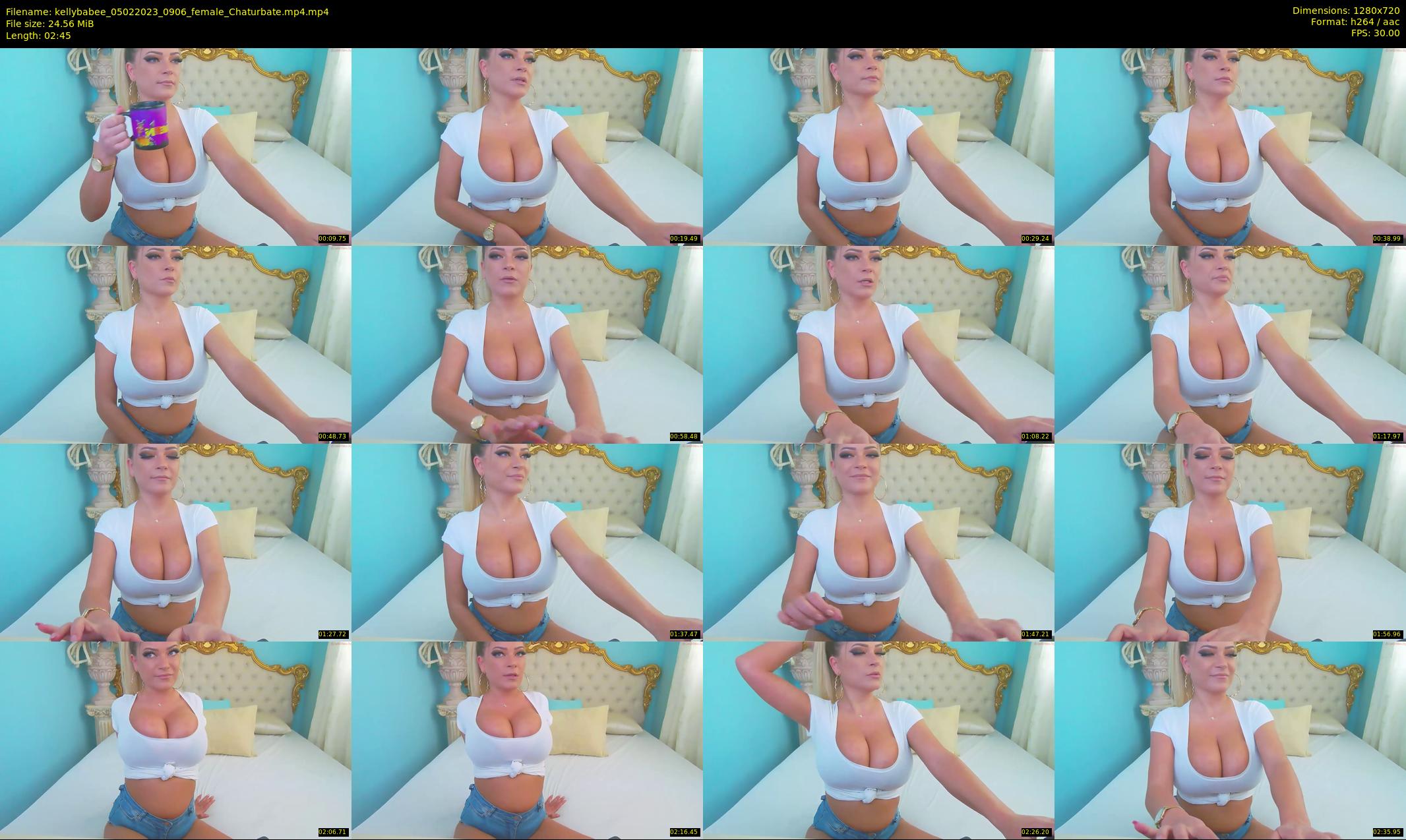 kellybabee — 3 minute Chaturbate female cam show recording, 720p, Feb 5, 2023
