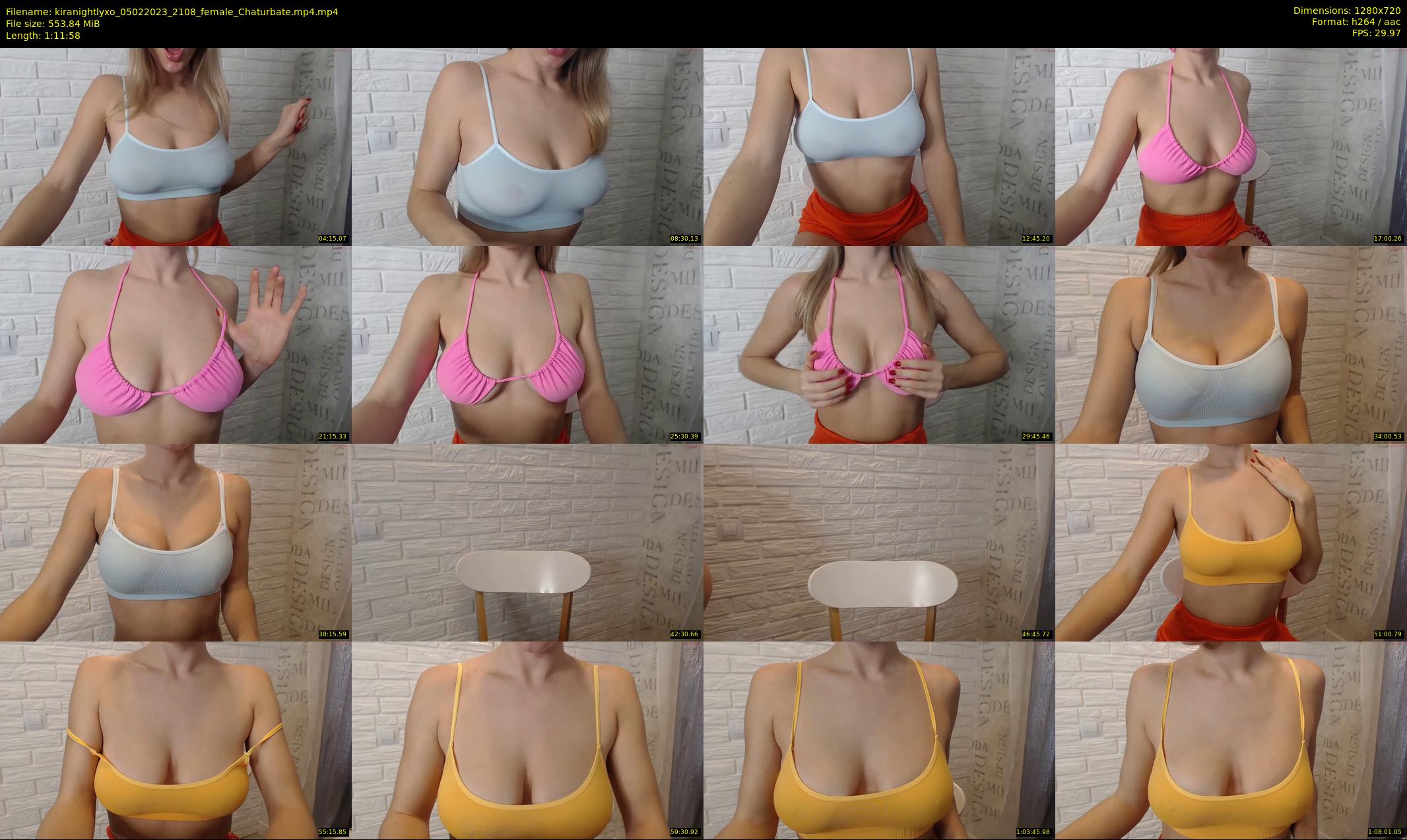 kiranightlyxo — 72 minute Chaturbate female cam show recording, 720p, Feb 5, 2023
