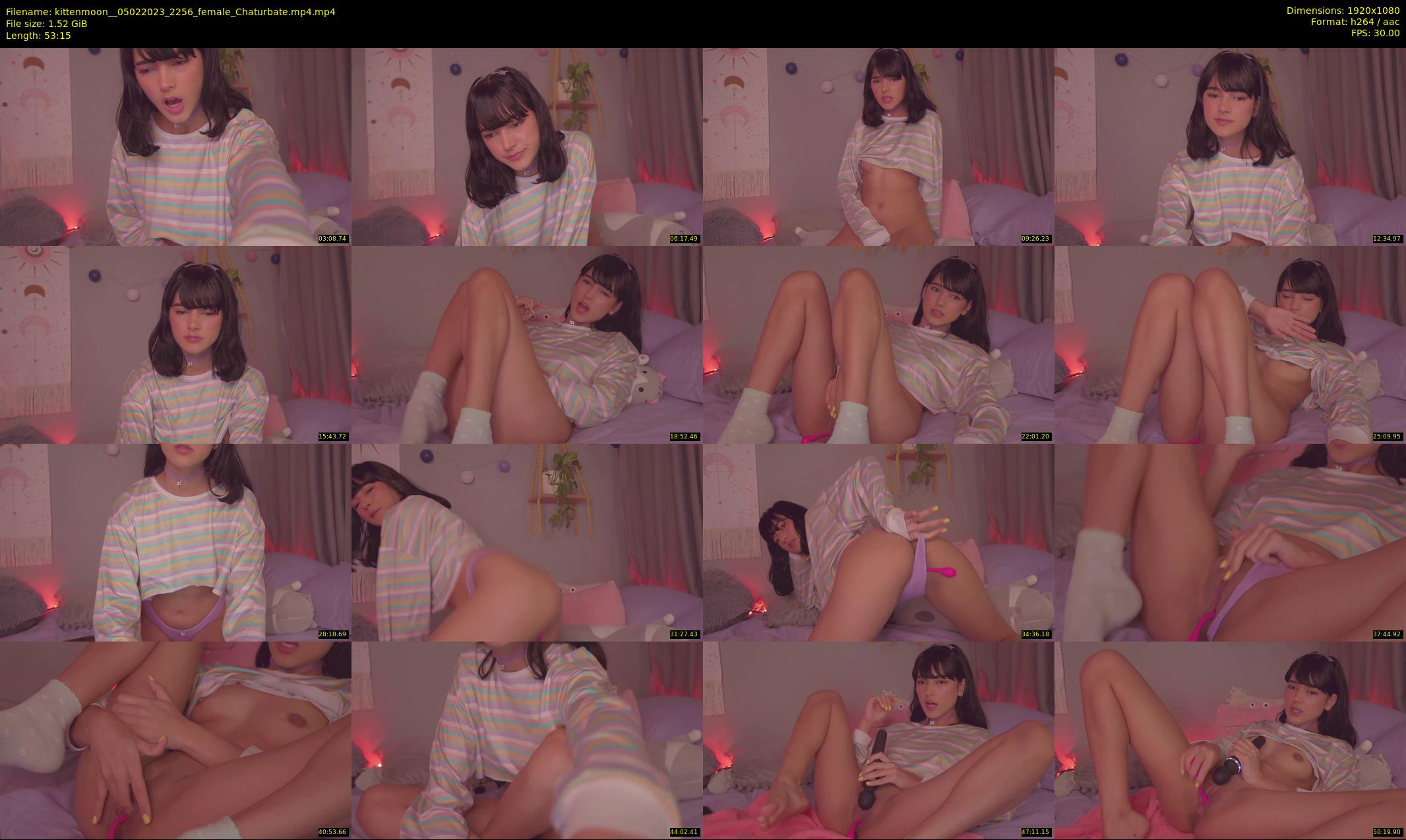 kittenmoon_ — 54 minute Chaturbate female cam show recording, 1080p, Feb 5, 2023
