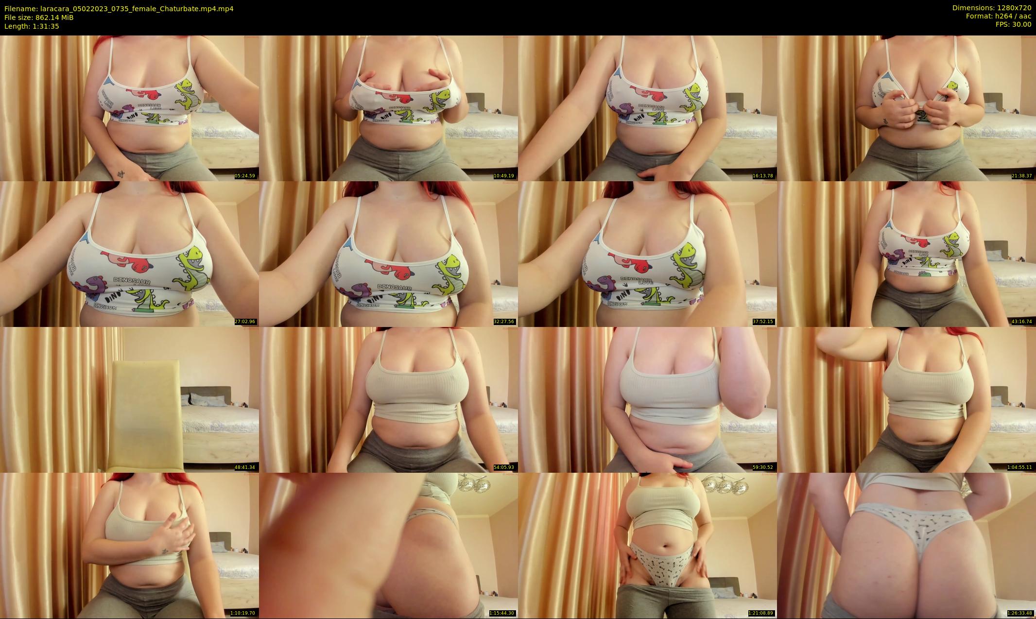 laracara — 92 minute Chaturbate female cam show recording, 720p, Feb 5, 2023