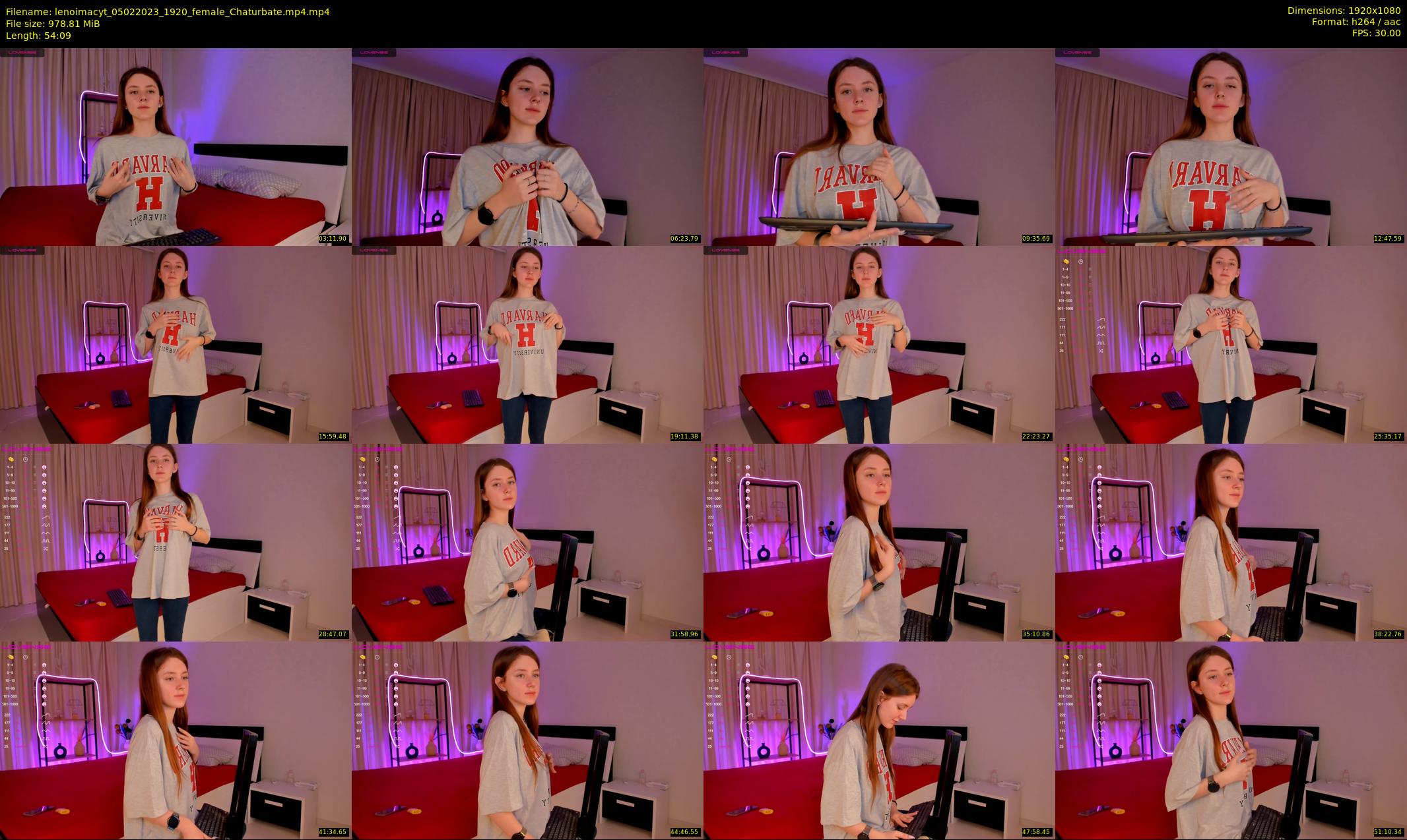 lenoimacyt — 55 minute Chaturbate female cam show recording, 1080p, Feb 5, 2023