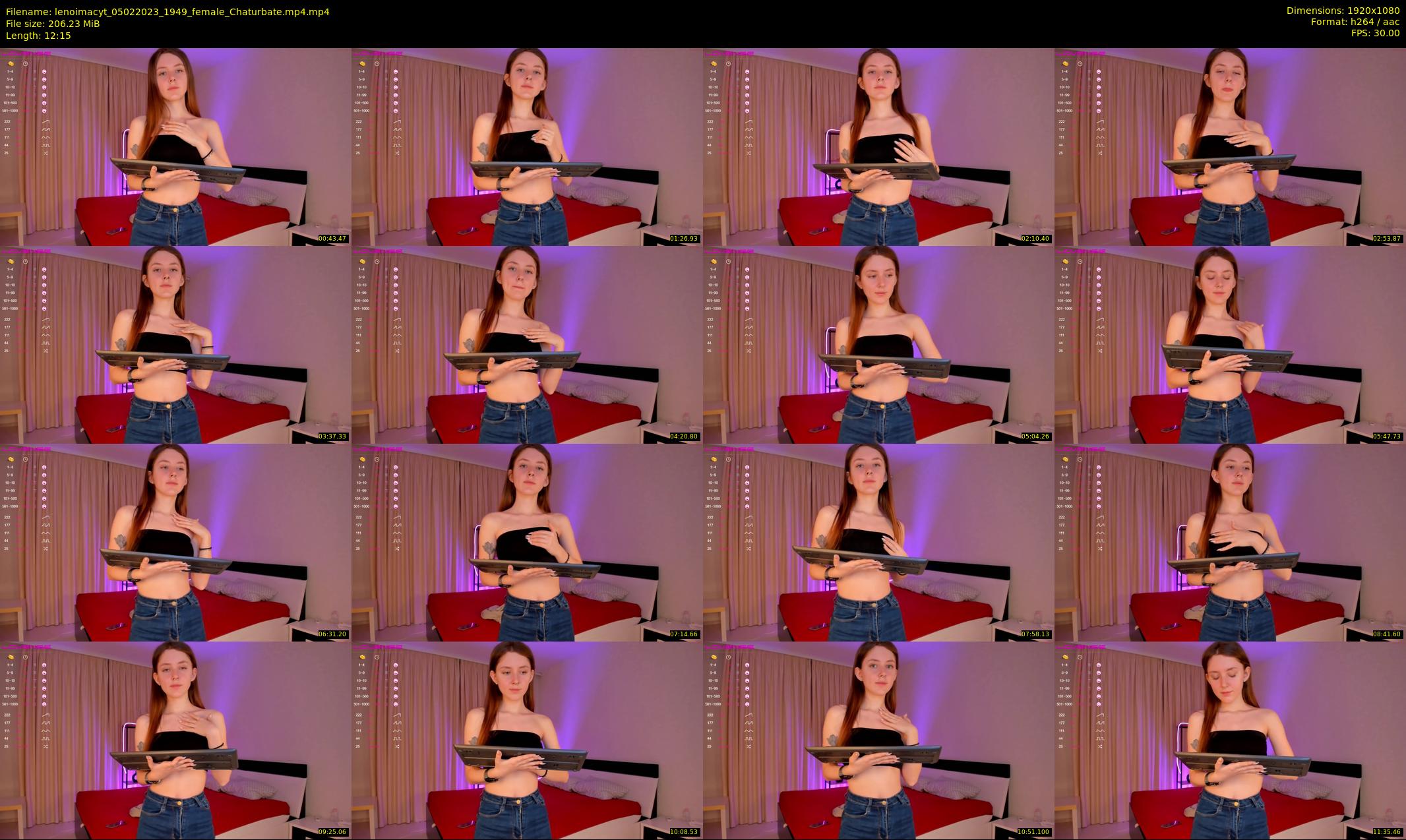 lenoimacyt — 13 minute Chaturbate female cam show recording, 1080p, Feb 5, 2023