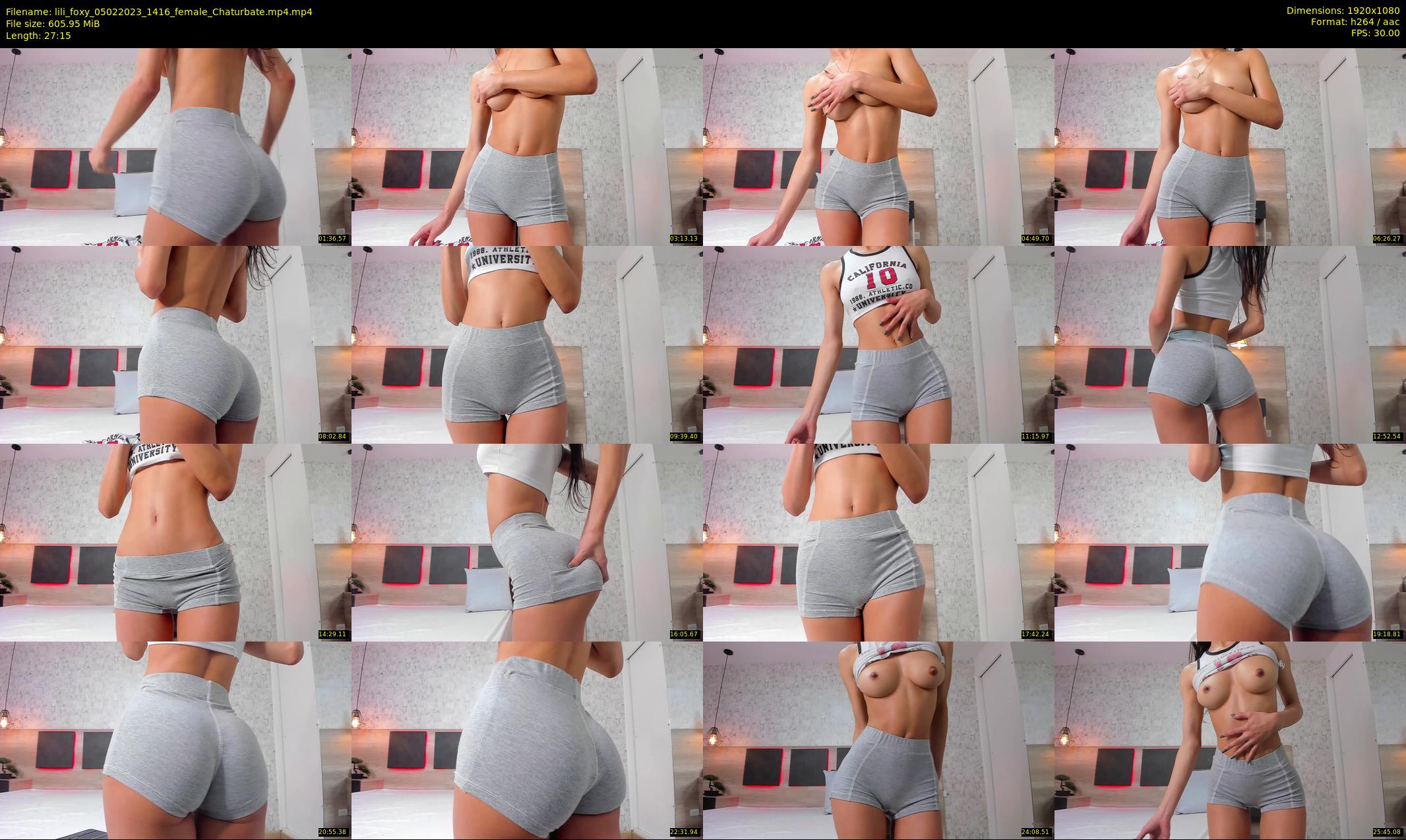 lili_foxy — 28 minute Chaturbate female cam show recording, 1080p, Feb 5, 2023