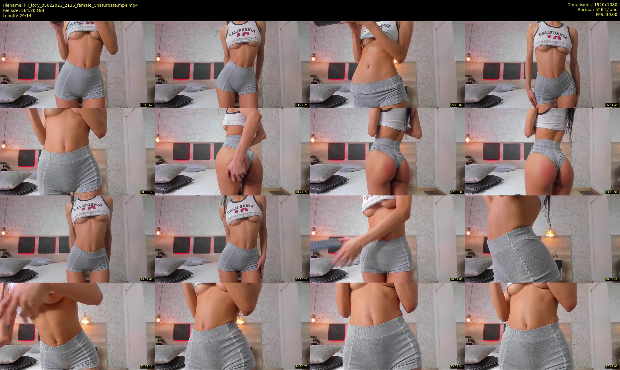 lili_foxy — 30 minute Chaturbate female cam show recording, 1080p, Feb 5, 2023