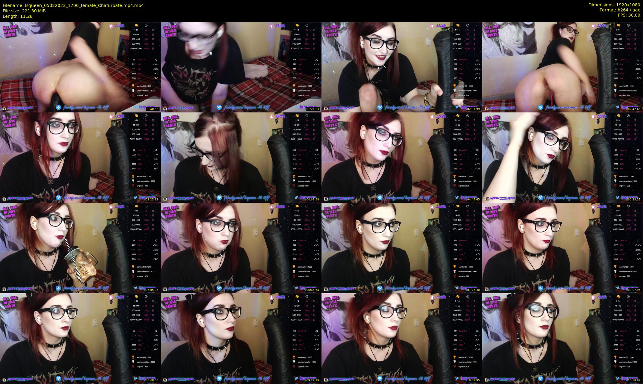 lsqueen — 12 minute Chaturbate female cam show recording, 1080p, Feb 5, 2023